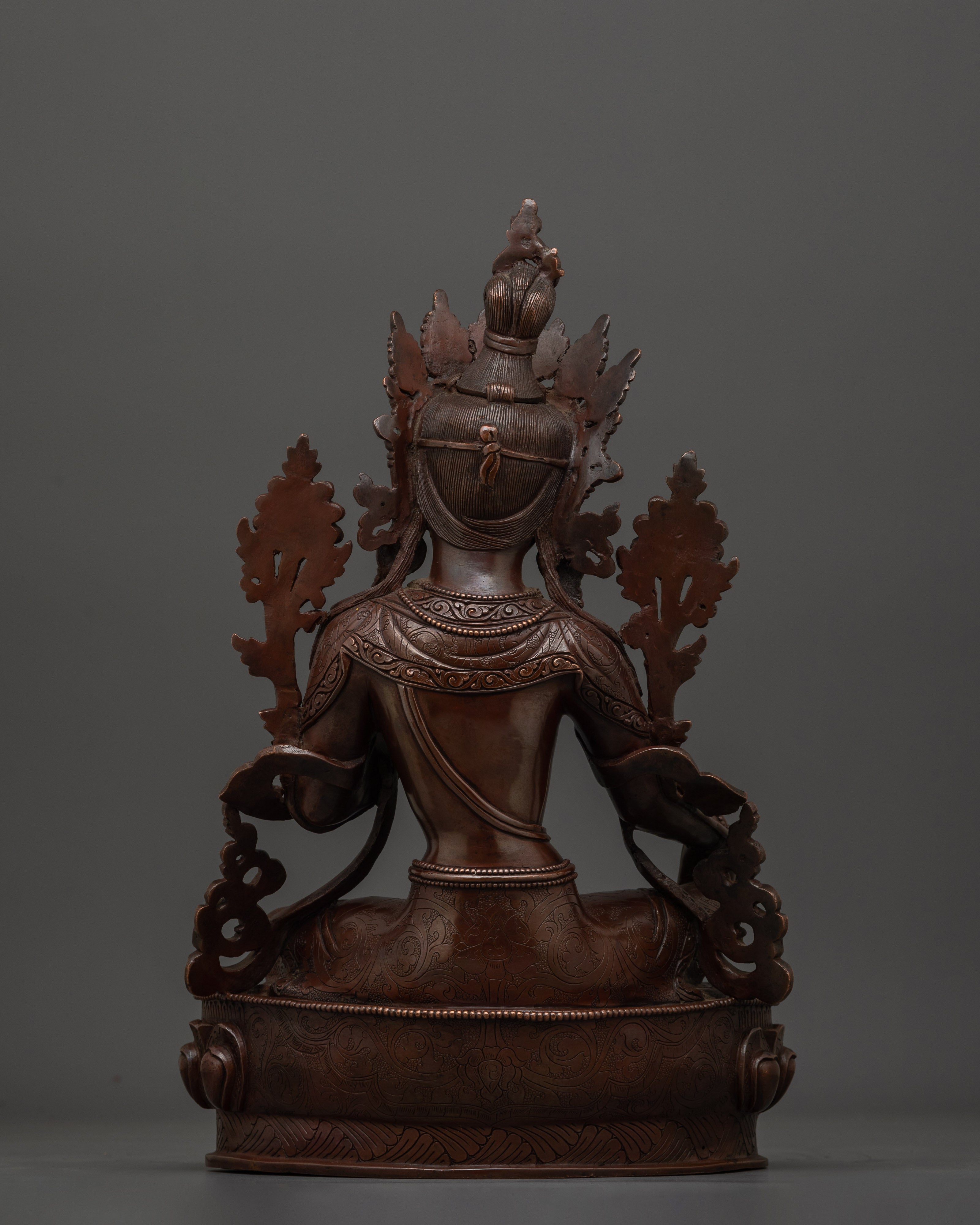 Goddess Shyamatara Statue (Green Tara) | Sacred Sculpture for Buddhist Shrines