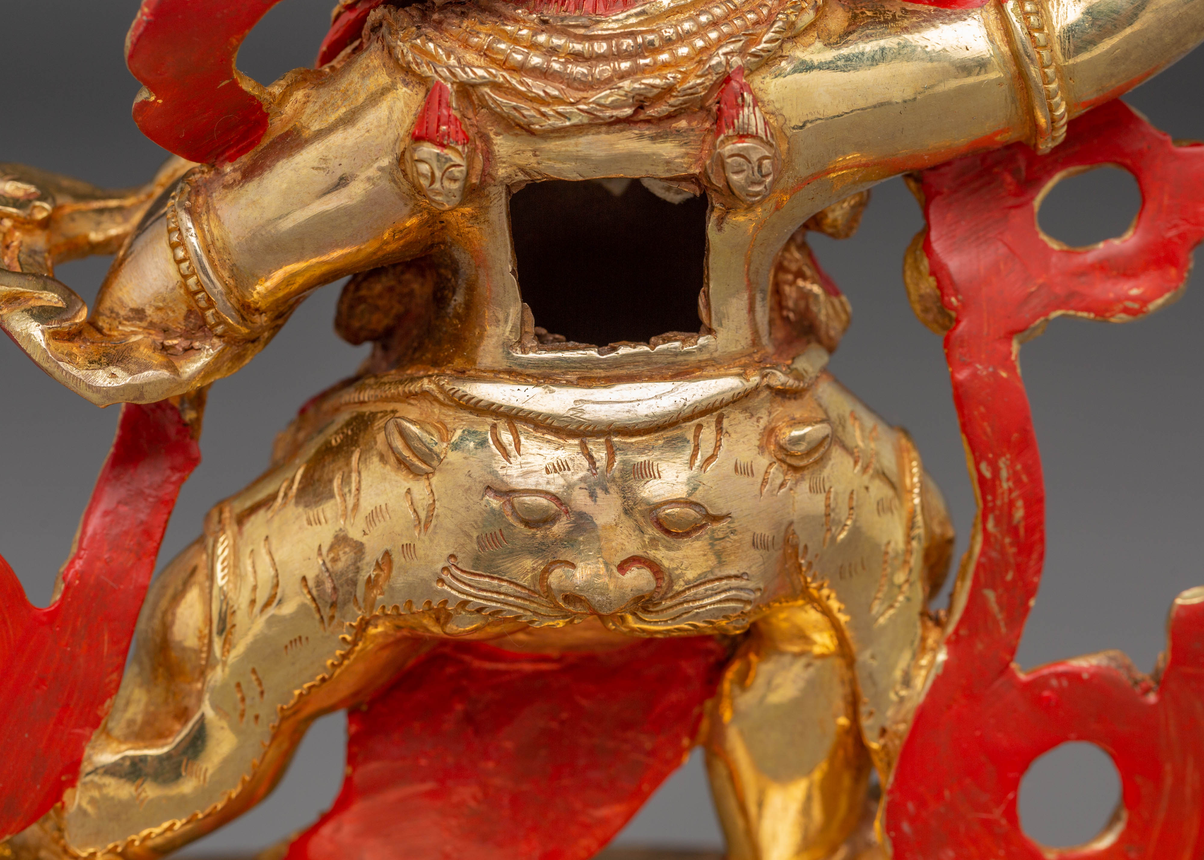 Wrathful Black Manjushri Statue | Tibetan Buddhist Deity of Wisdom