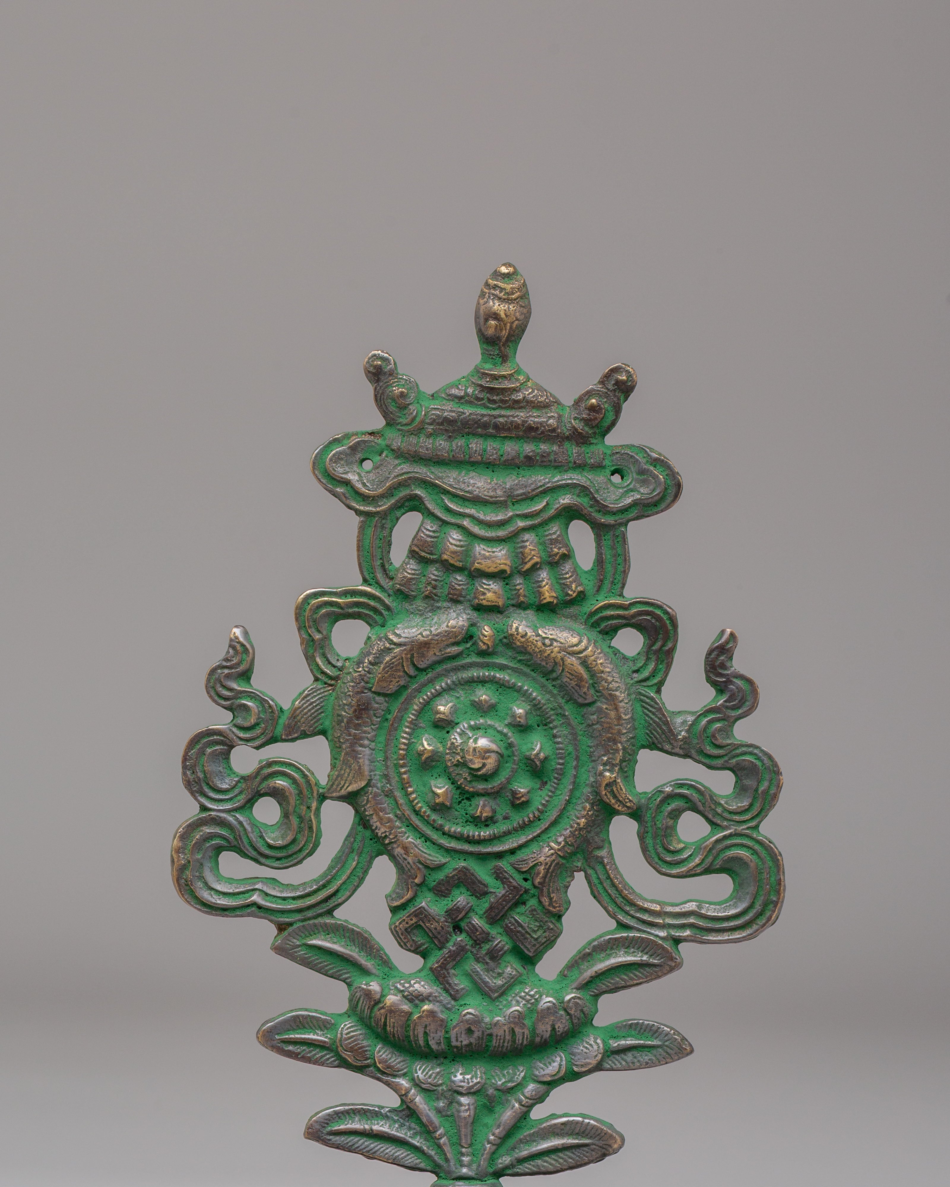 Buddhist Auspicious Symbol | Tibetan Artwork for Spiritual Decor