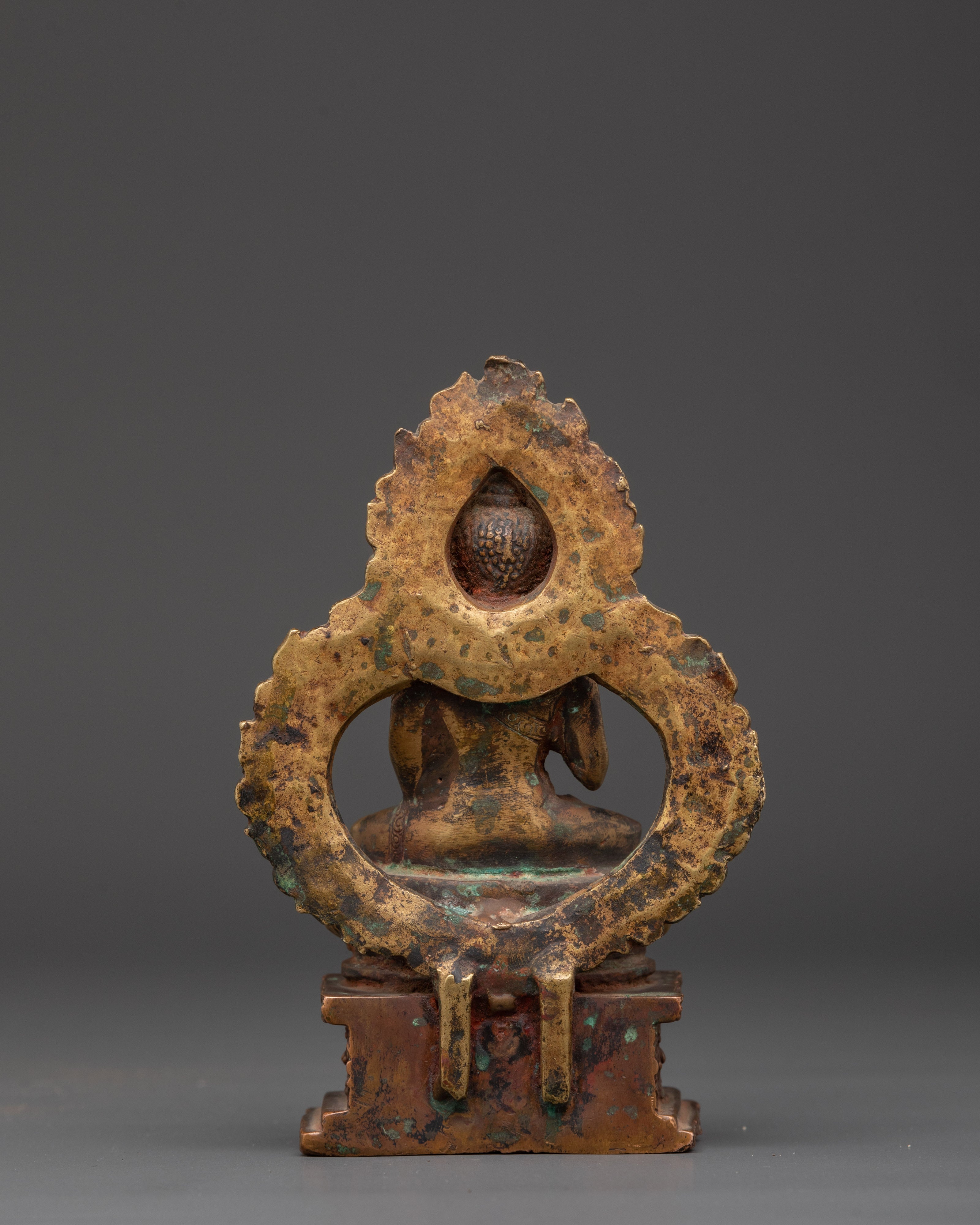 Amogasiddhi Sculpture | Handcrafted Bronze Tibetan Buddha