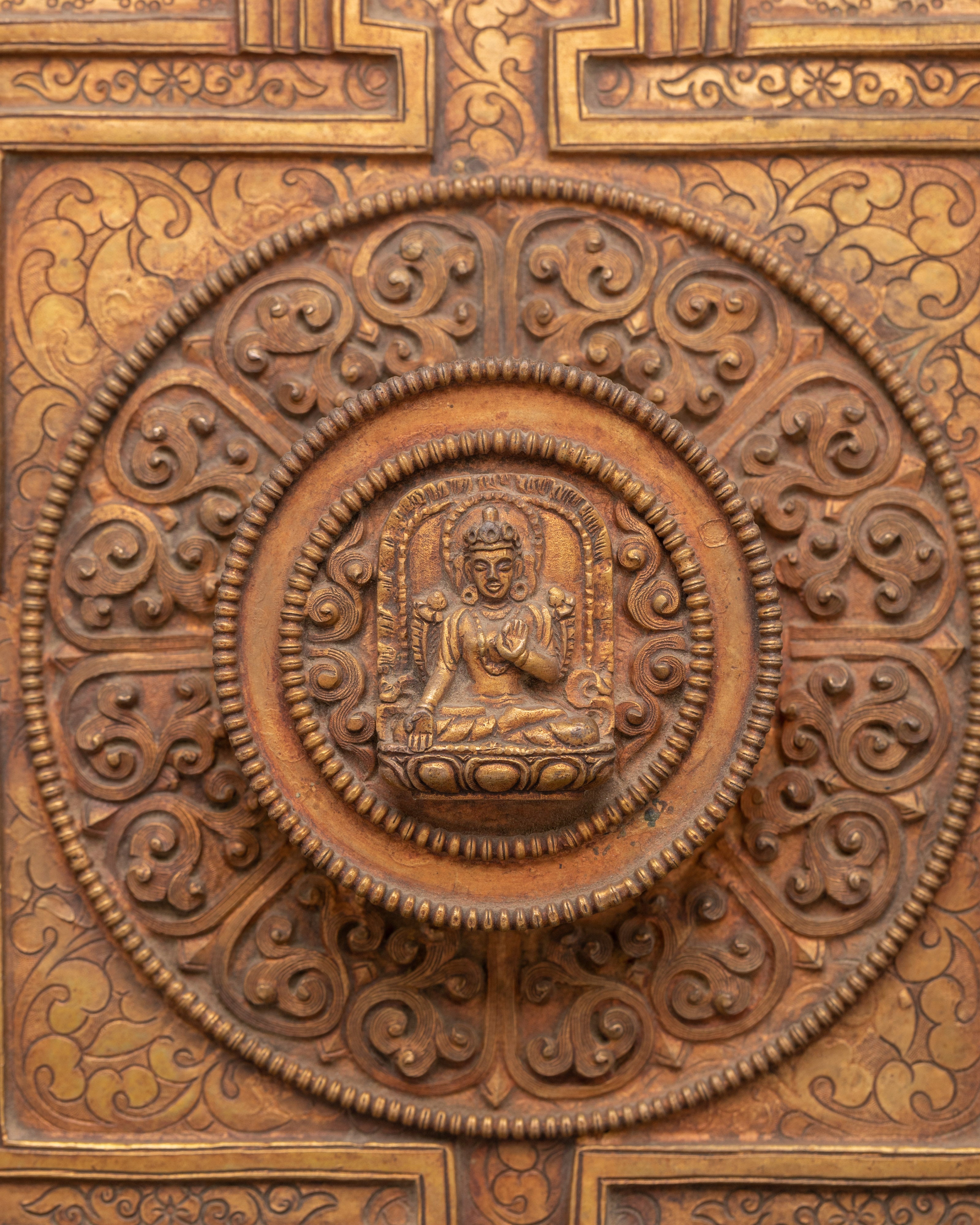 Gold-Plated Wall Hanging | For Sacred or Luxury Interiors