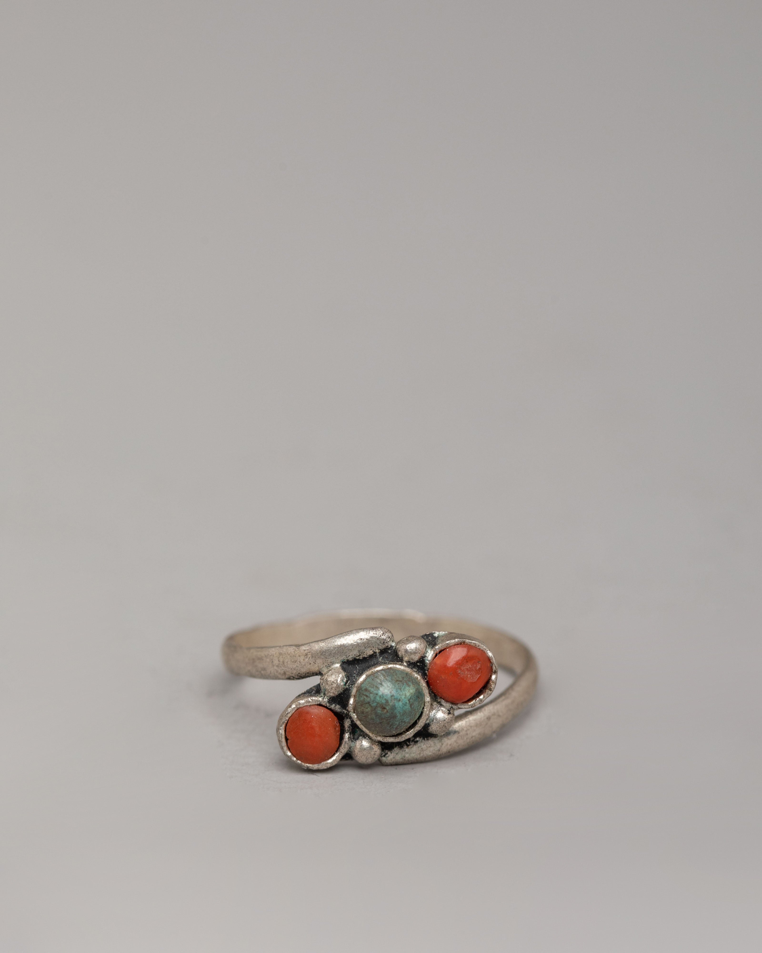 Natural Stone Ring Set | Handcrafted Natural Stone Rings