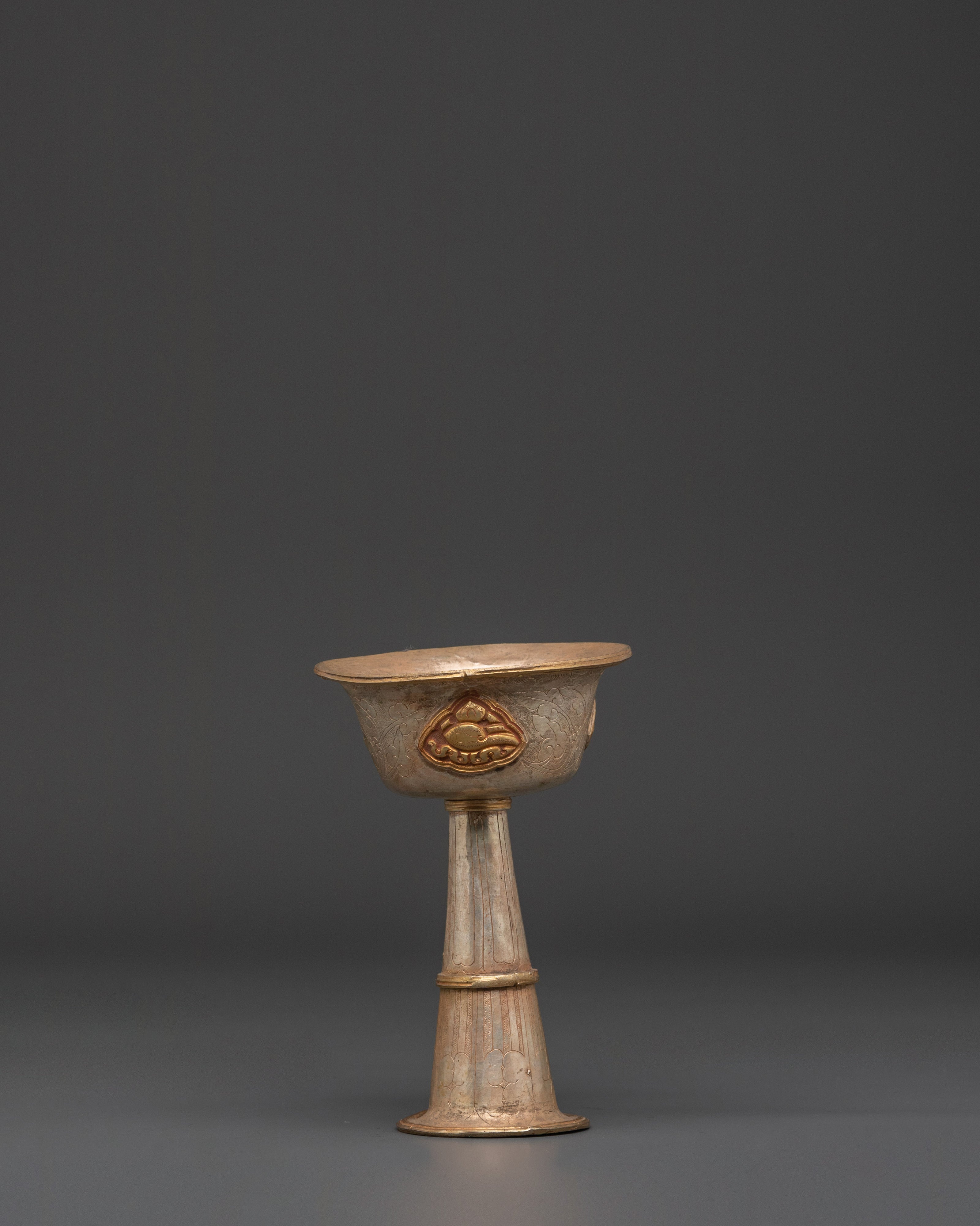 Traditional Serkyem Offering Set | Tibetan Ritual Offering Vessel