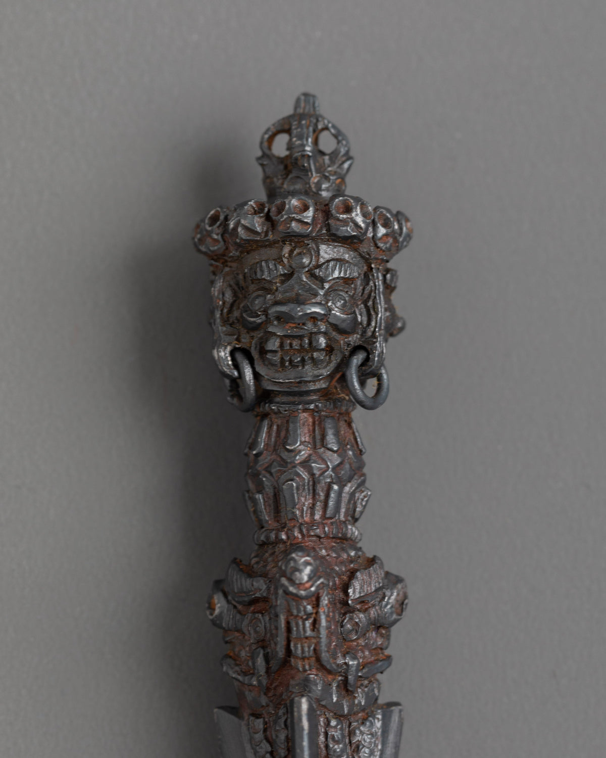 Iron Phurba for Ritual Ceremonies | Symbol of Protection and Purification