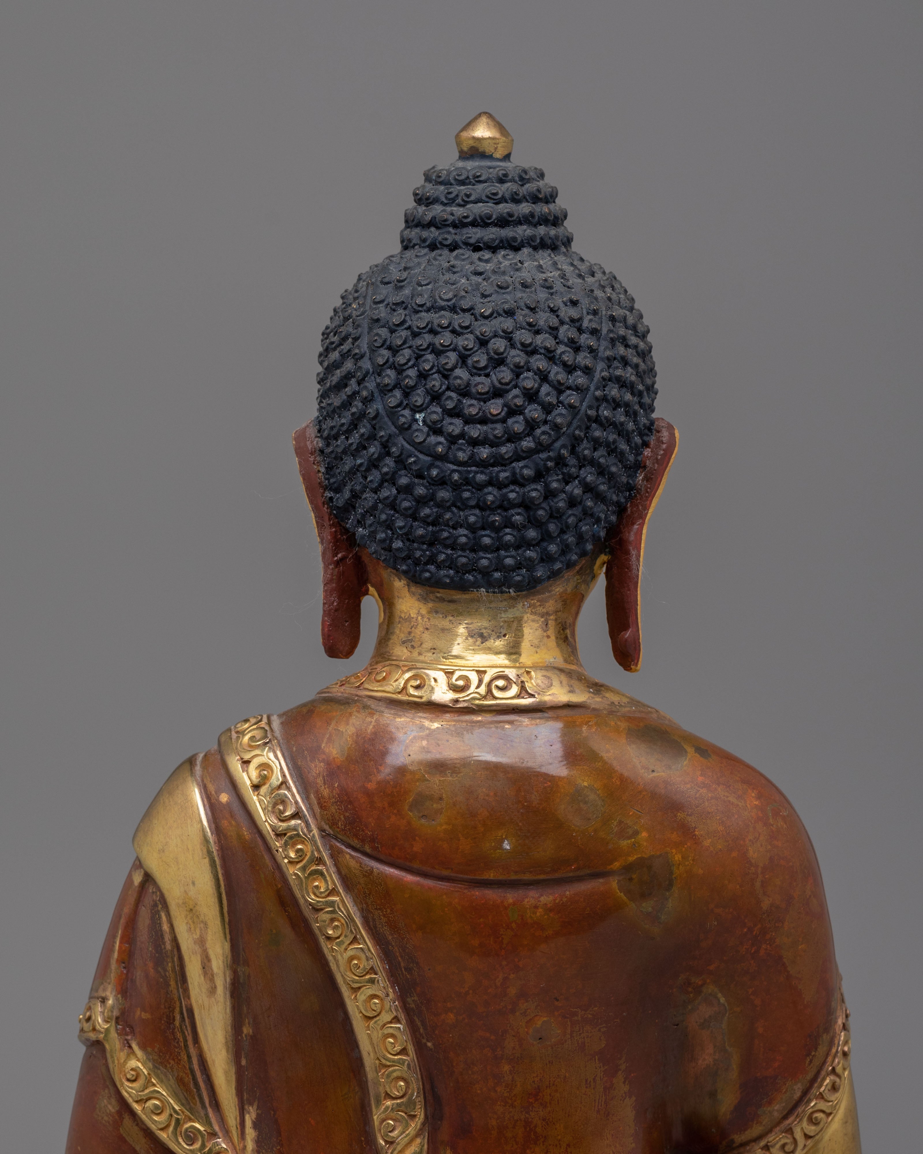 Pure Land Amitabha Buddha Altar Statue | Spiritual Decor for Meditation