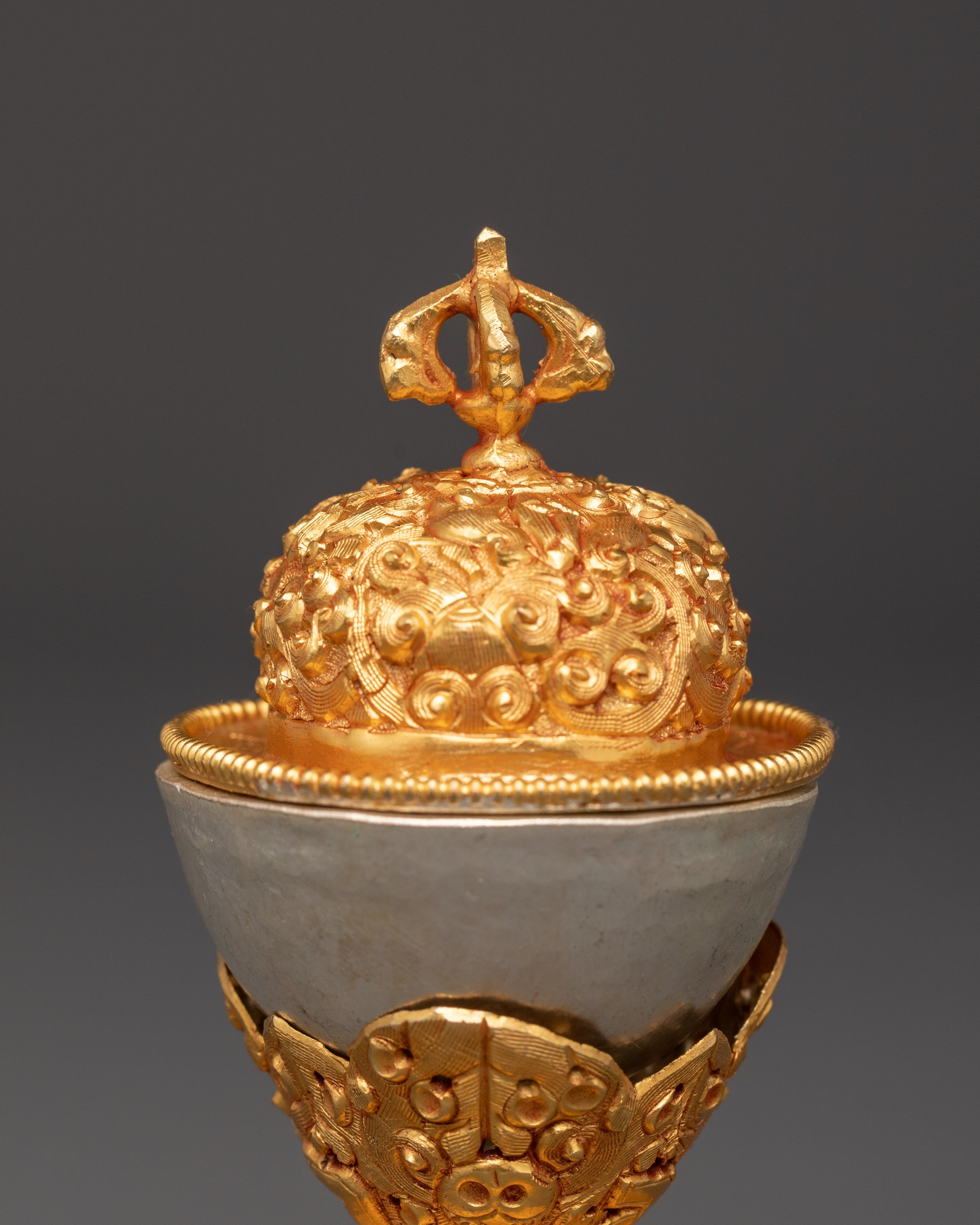 Ritualistic Skull Goblet Set | for Sacred Rituals