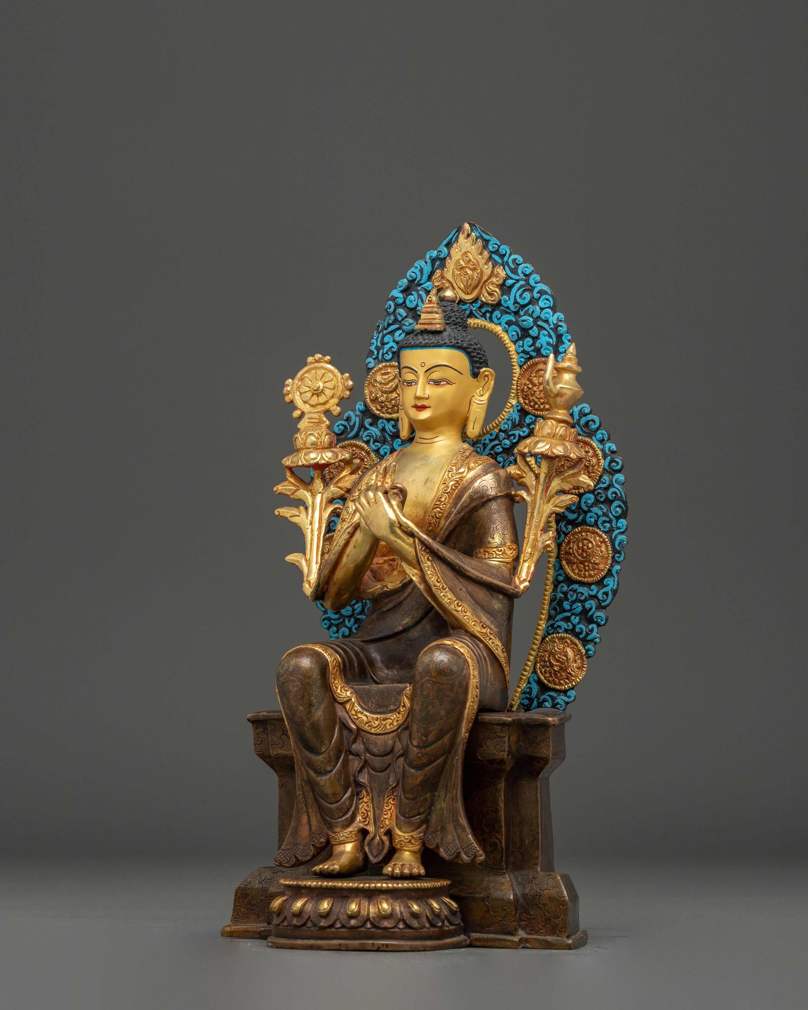 Sacred Statue of Maitreya Buddha | Buddha of the Future