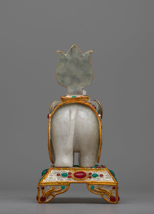 Elephant Decor Statue | Decor for Spiritual Spaces and Animal Enthusiasts