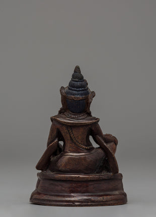 Himalayan Dzambhala Wealth God Sculpture | The Wealth God of Prosperity