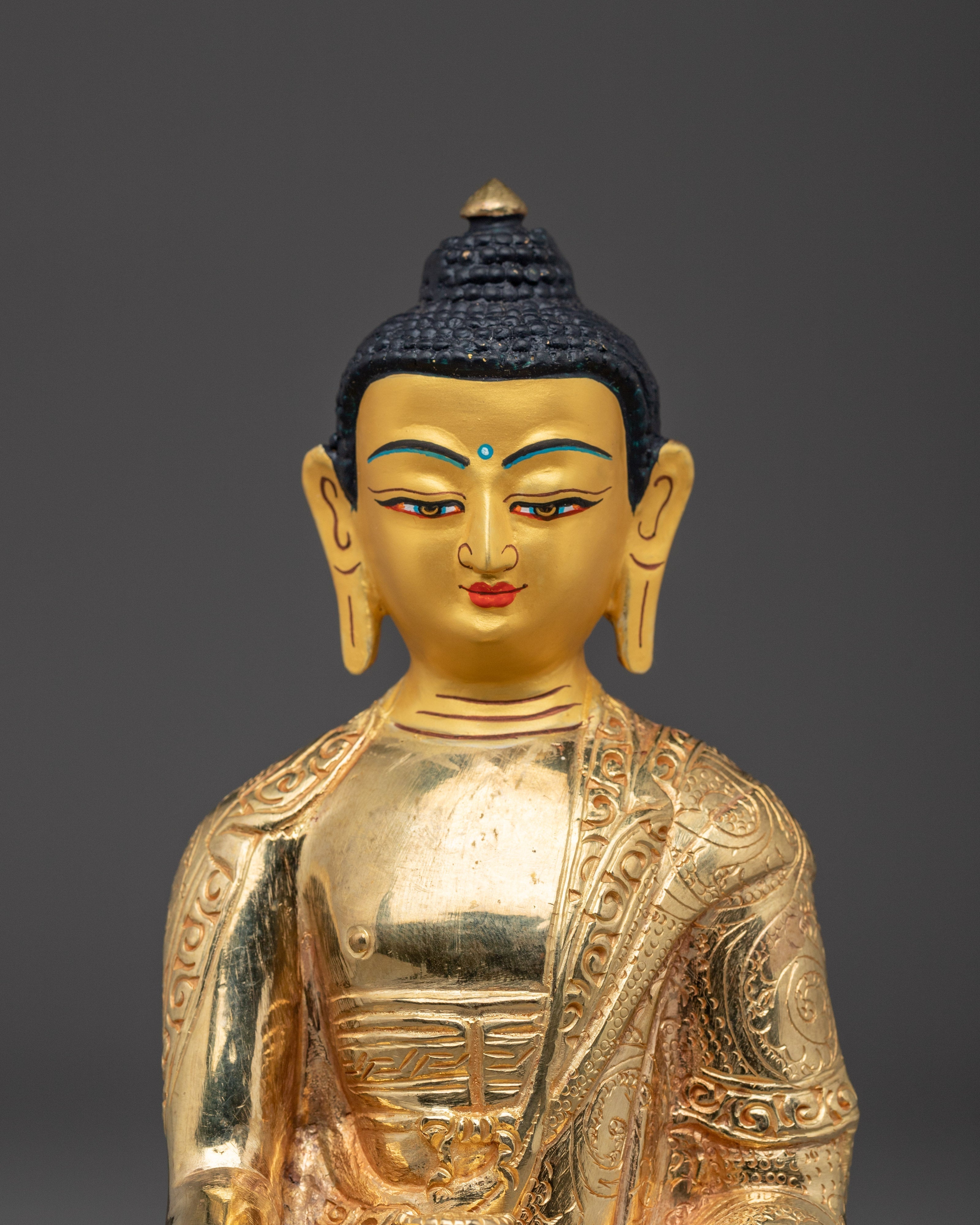 Historical Shakyamuni Buddha Artwork | Handcrafted Figurine