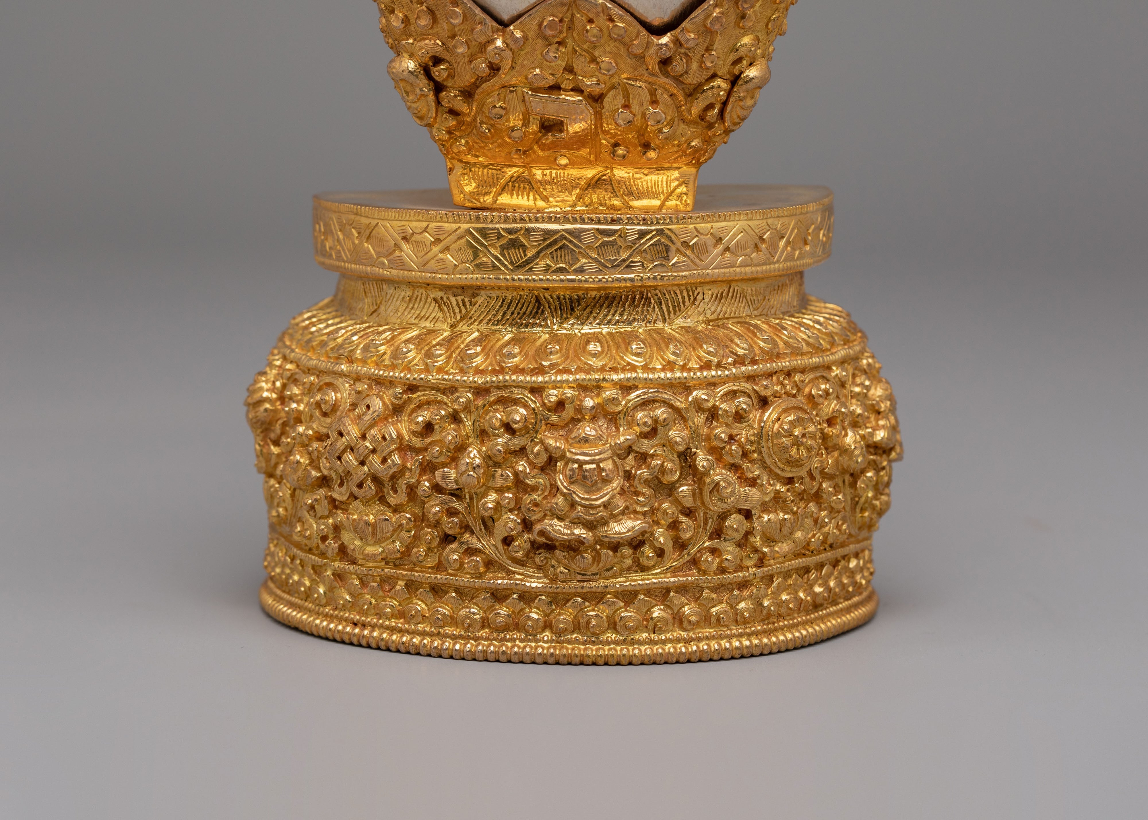 Spiritual Kapala Meditation Set | Tibetan Buddhist Ritual Offering Vessel