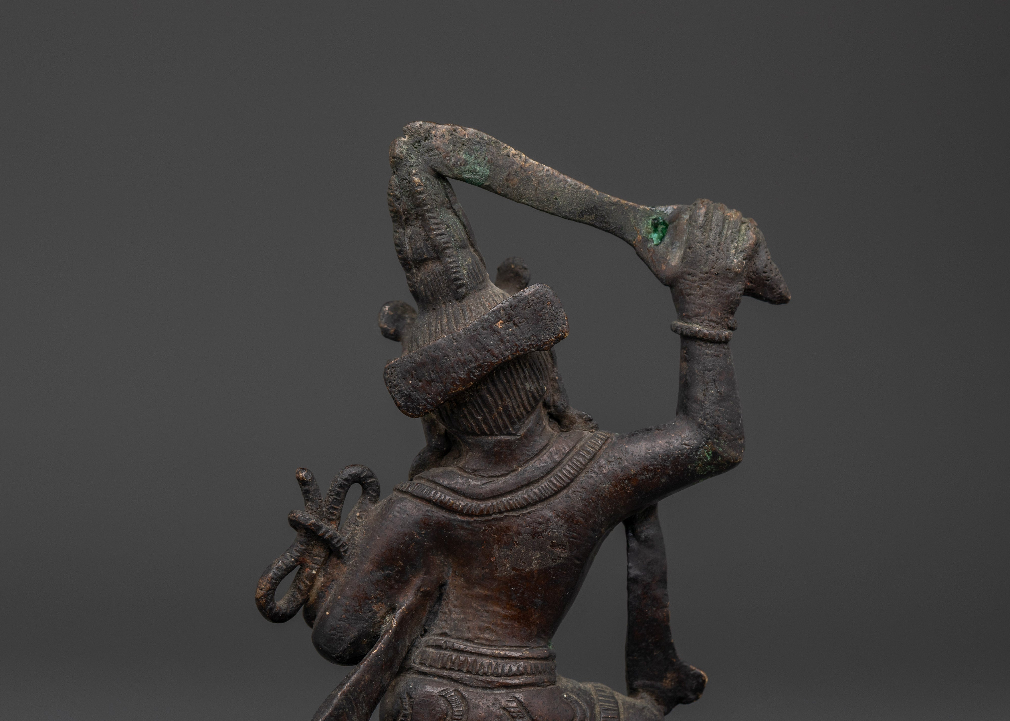 Handcrafted Achala Statue | Brass Hindu Protector Deity Sculpture