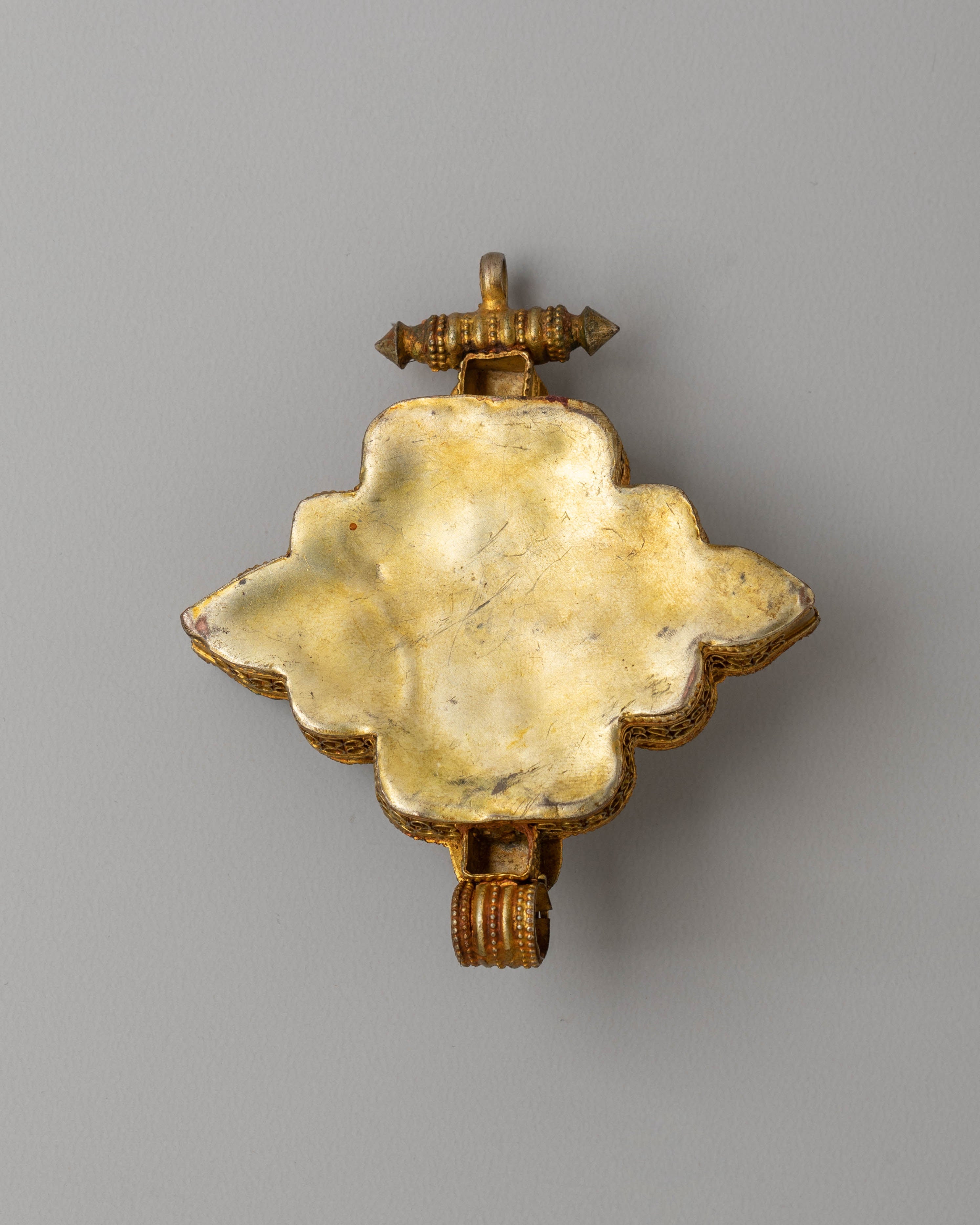 Handcrafted Sacred Tibetan Ghau Box Locket for Accessory