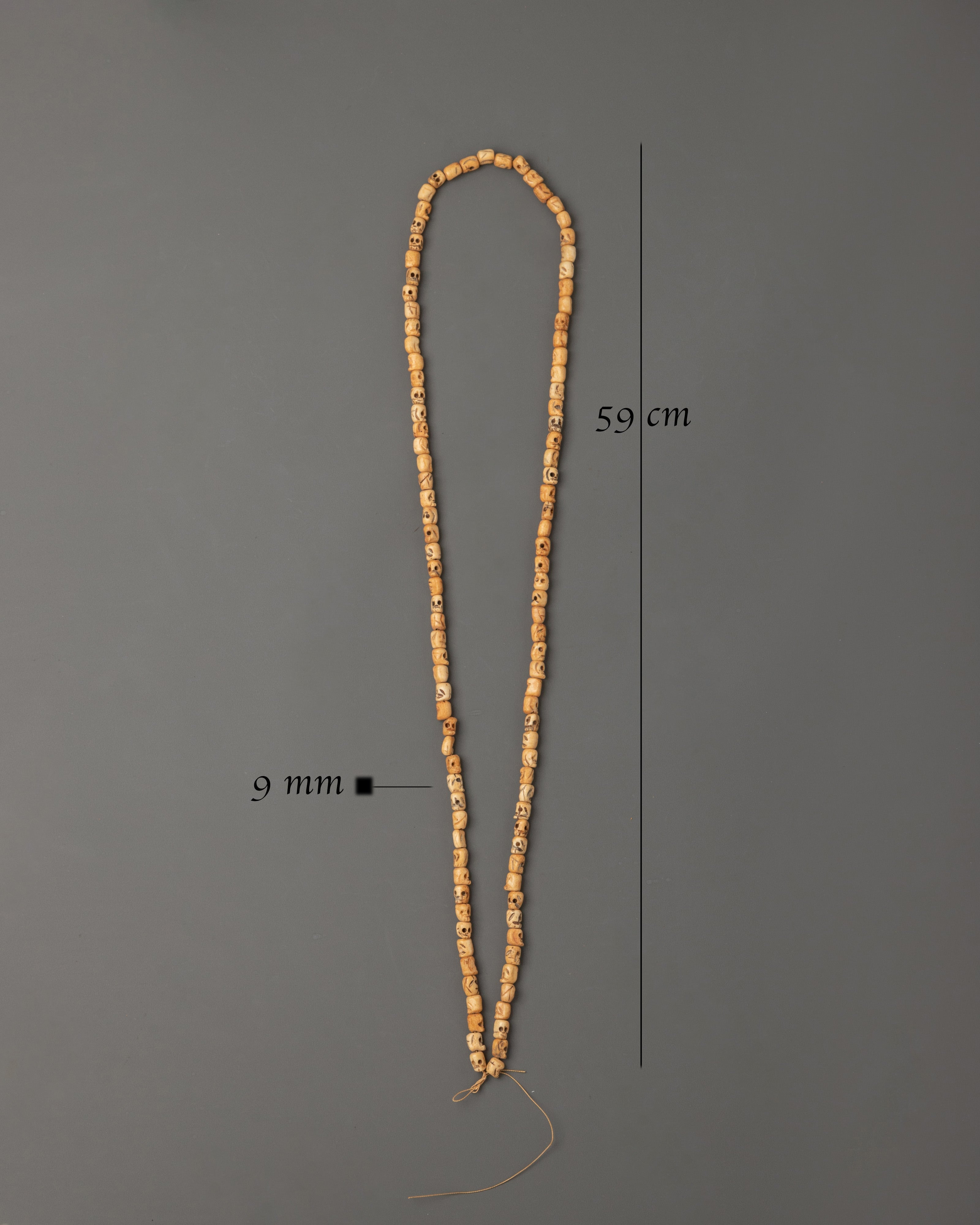 Ethically Sourced Yak Bone Mala for Dharma | Traditional Craft