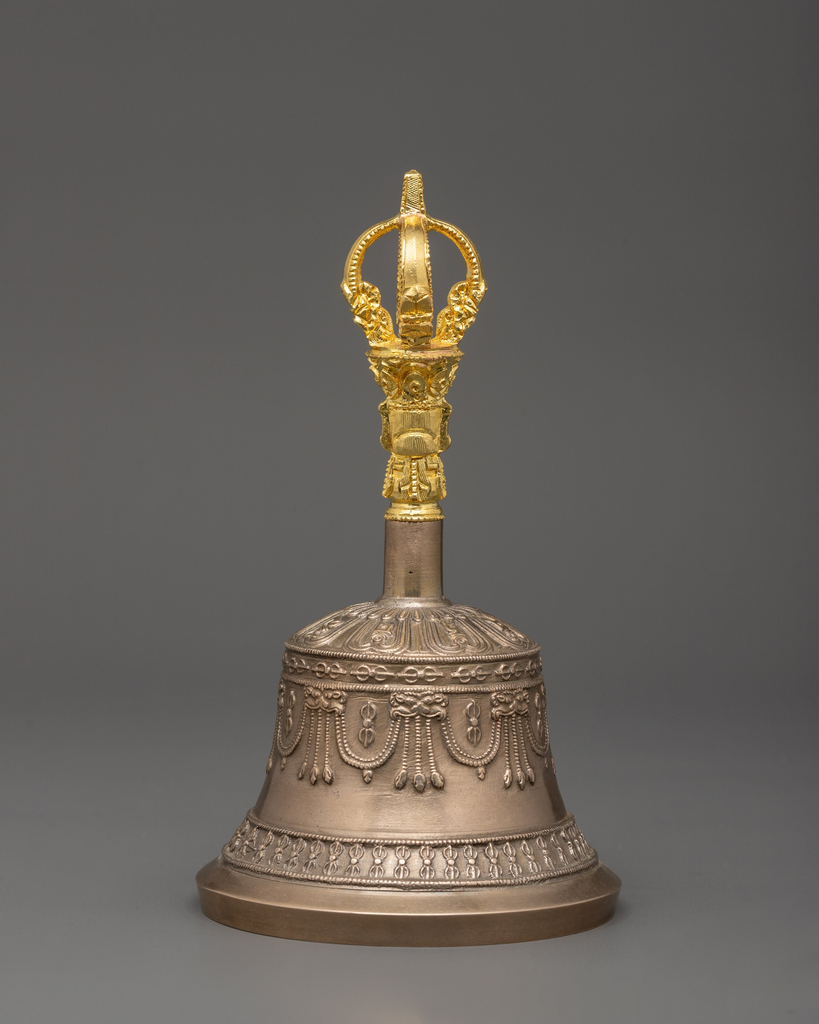 Tibetan Kansa Dorje and Drilbu Set | Vajra and Bell for Rituals