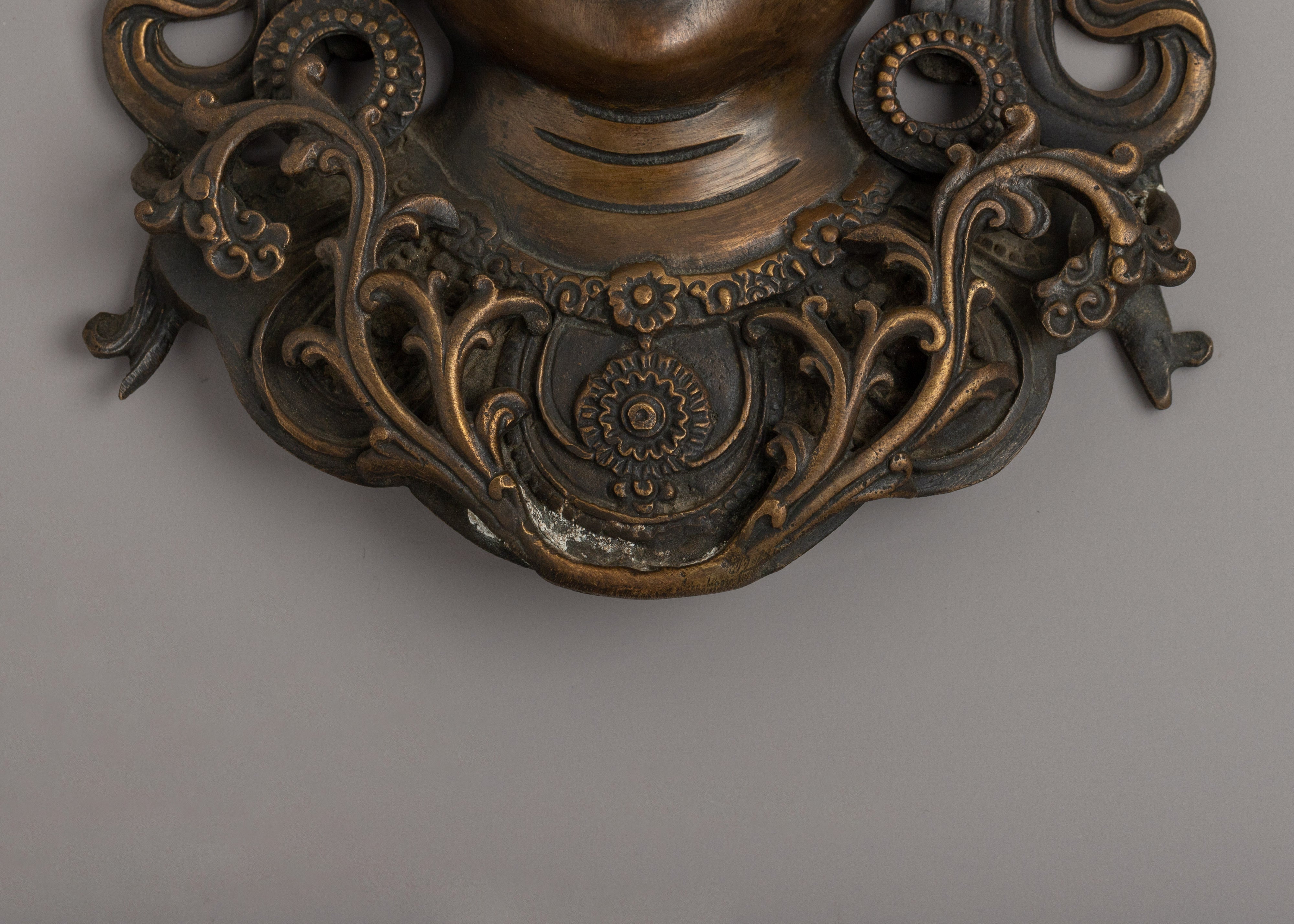 Decorative Tara Mask | Sacred Meditative Face