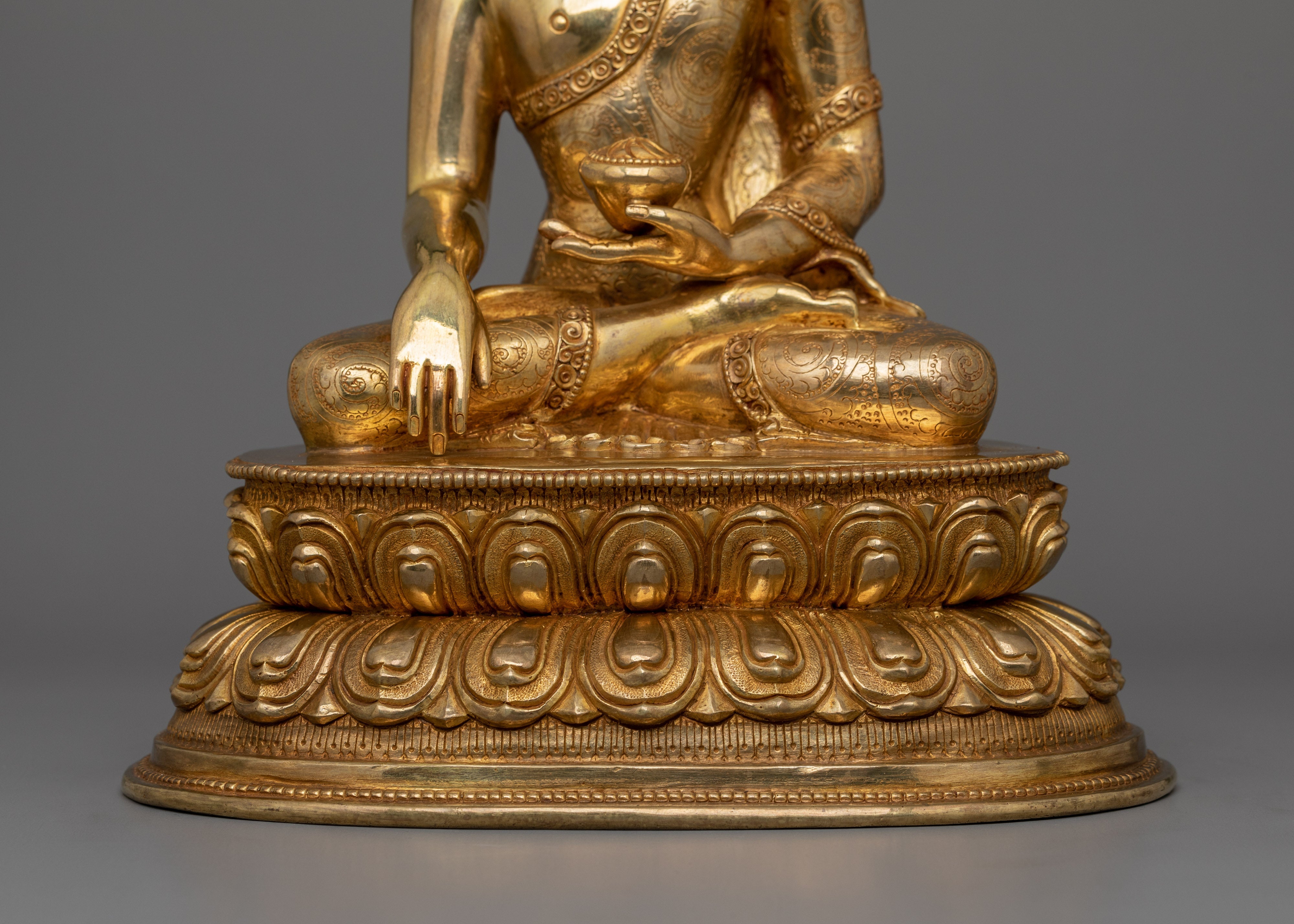 Hand Crafted Figurine Shakyamuni Buddha | The Buddha of Wisdom