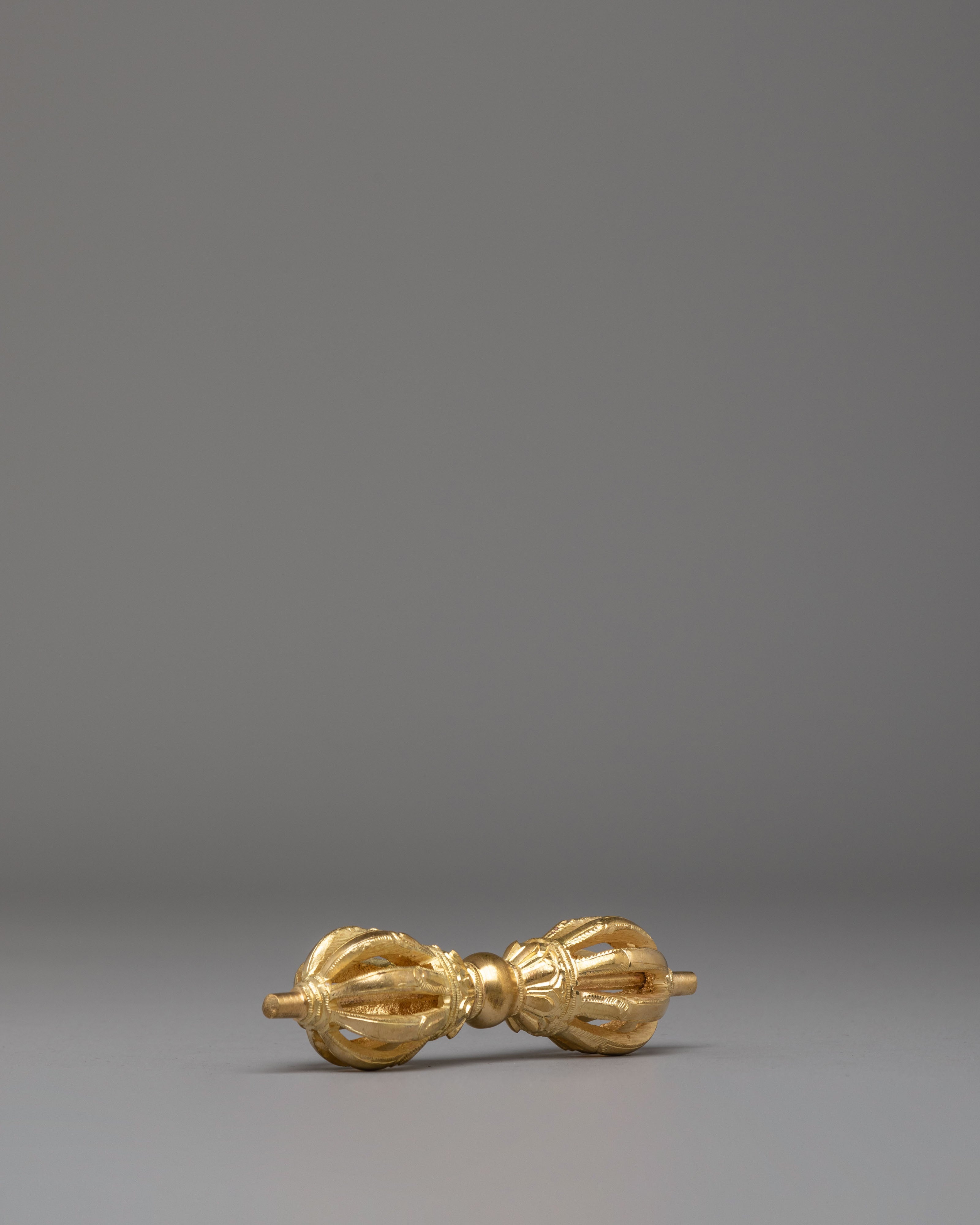 Handmade Ritual Vajra and Bell Set | Sacred Vajrayana Meditation Tools