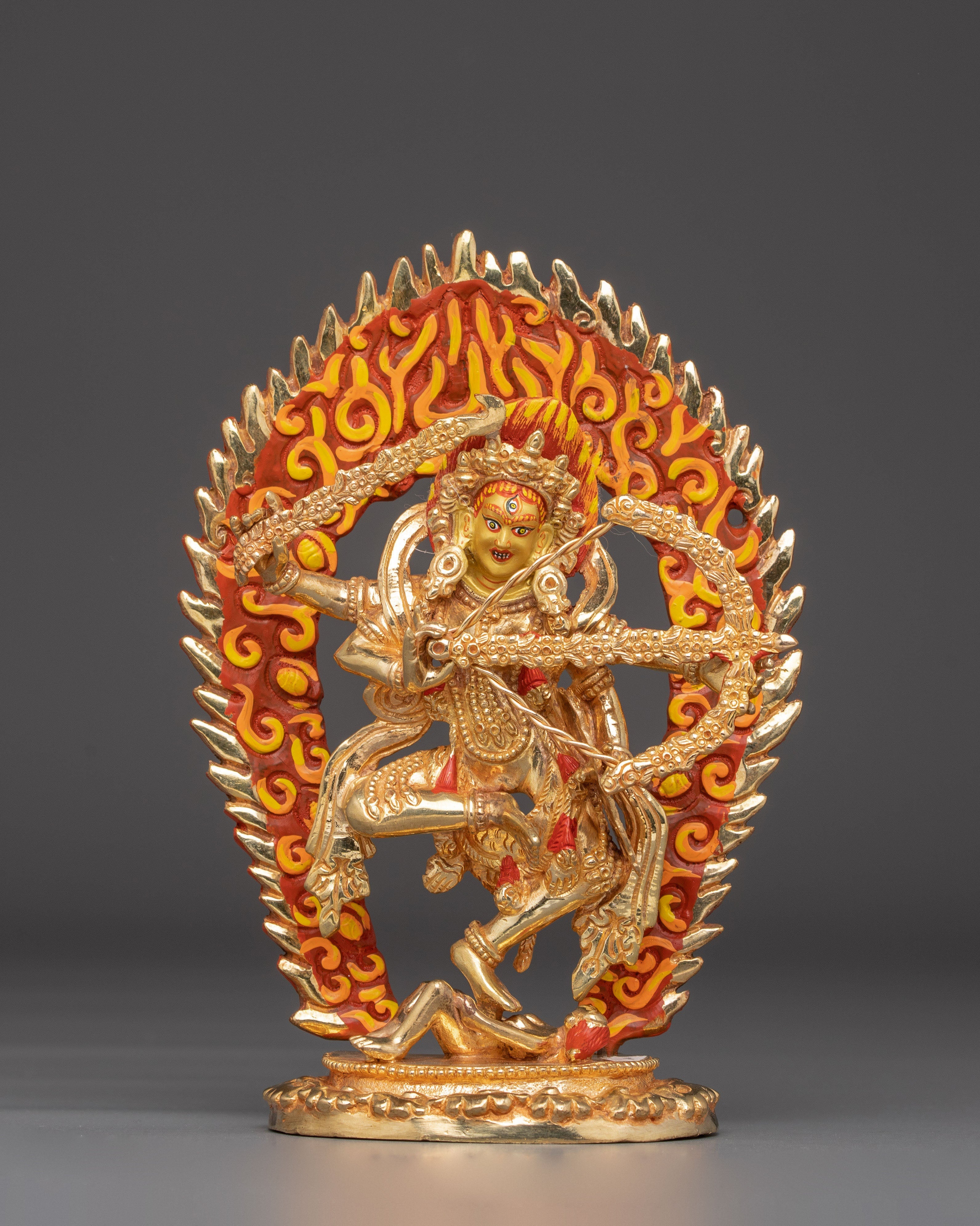 Kurukulla Tibetan Goddess Statue | Buddhist Deity of Attraction & Wisdom