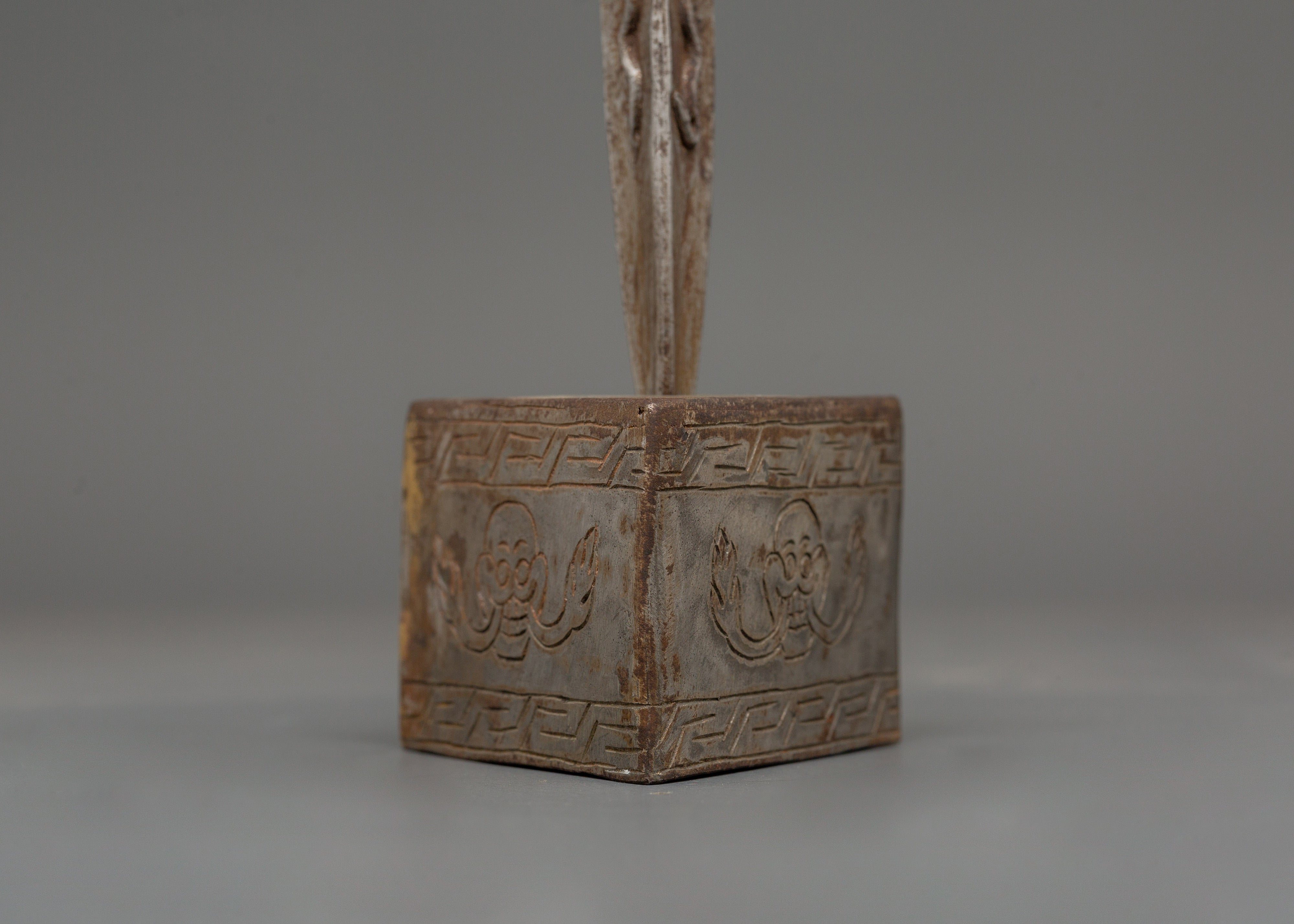 Iron Carved Phurba | A Powerful Spiritual Tool
