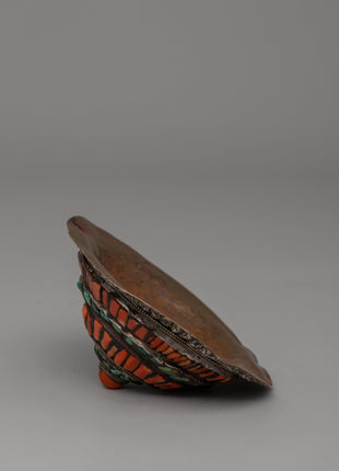 Tibetan Ceremonial Headgear | Authentic Himalayan Ceremonial Crown Piece