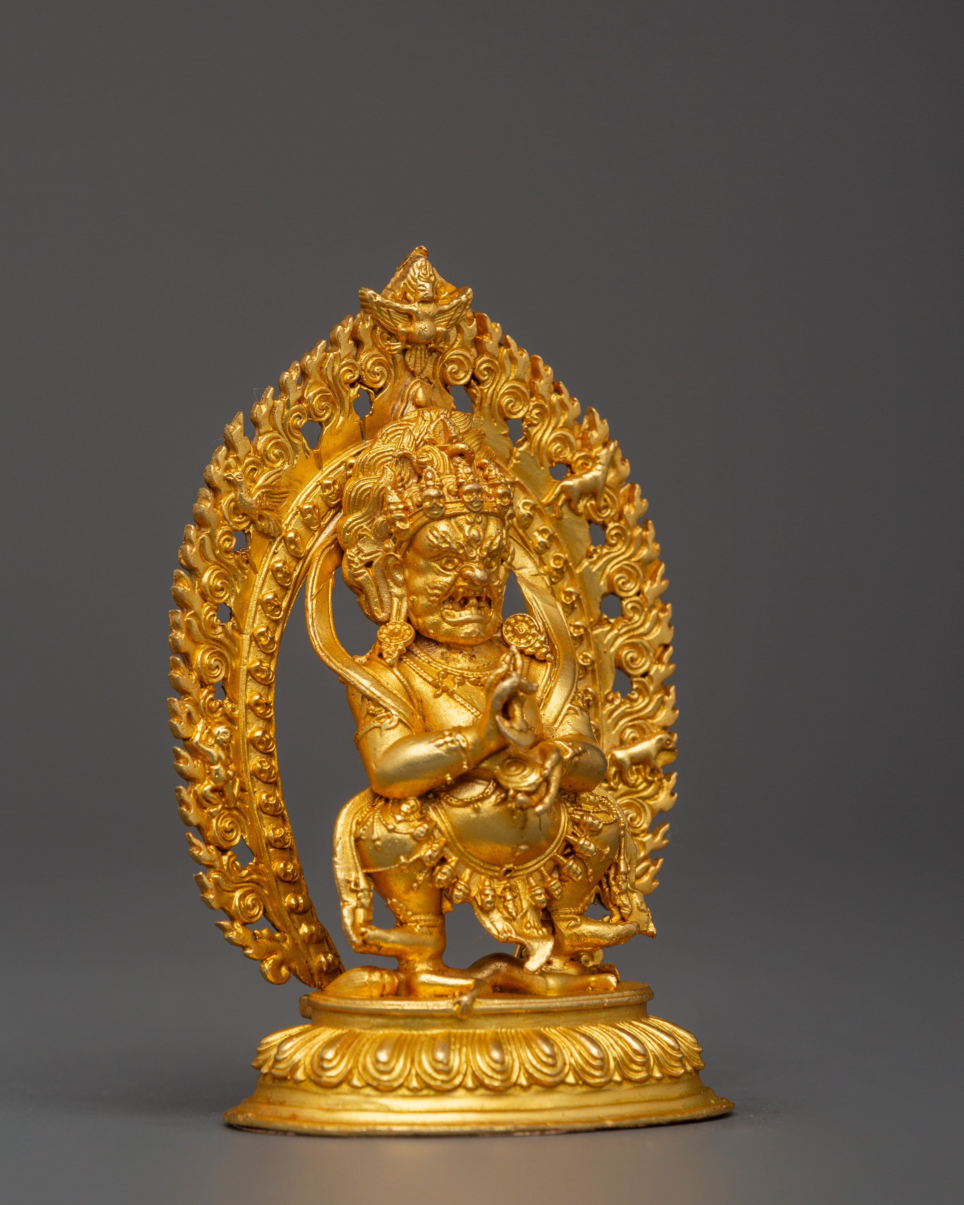 Sakya Tradition Dharma Guardian Shakya Mahakala Statue | Defender of the Dharma