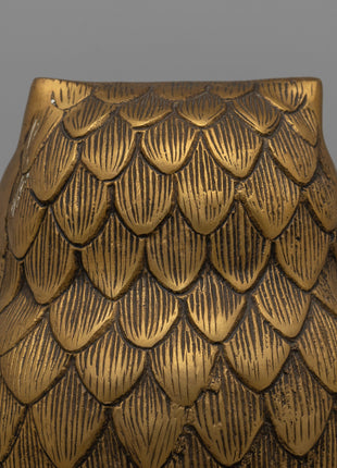 Handcrafted Brass Body Owl Figurine | Symbolizing Wisdom and Prosperity
