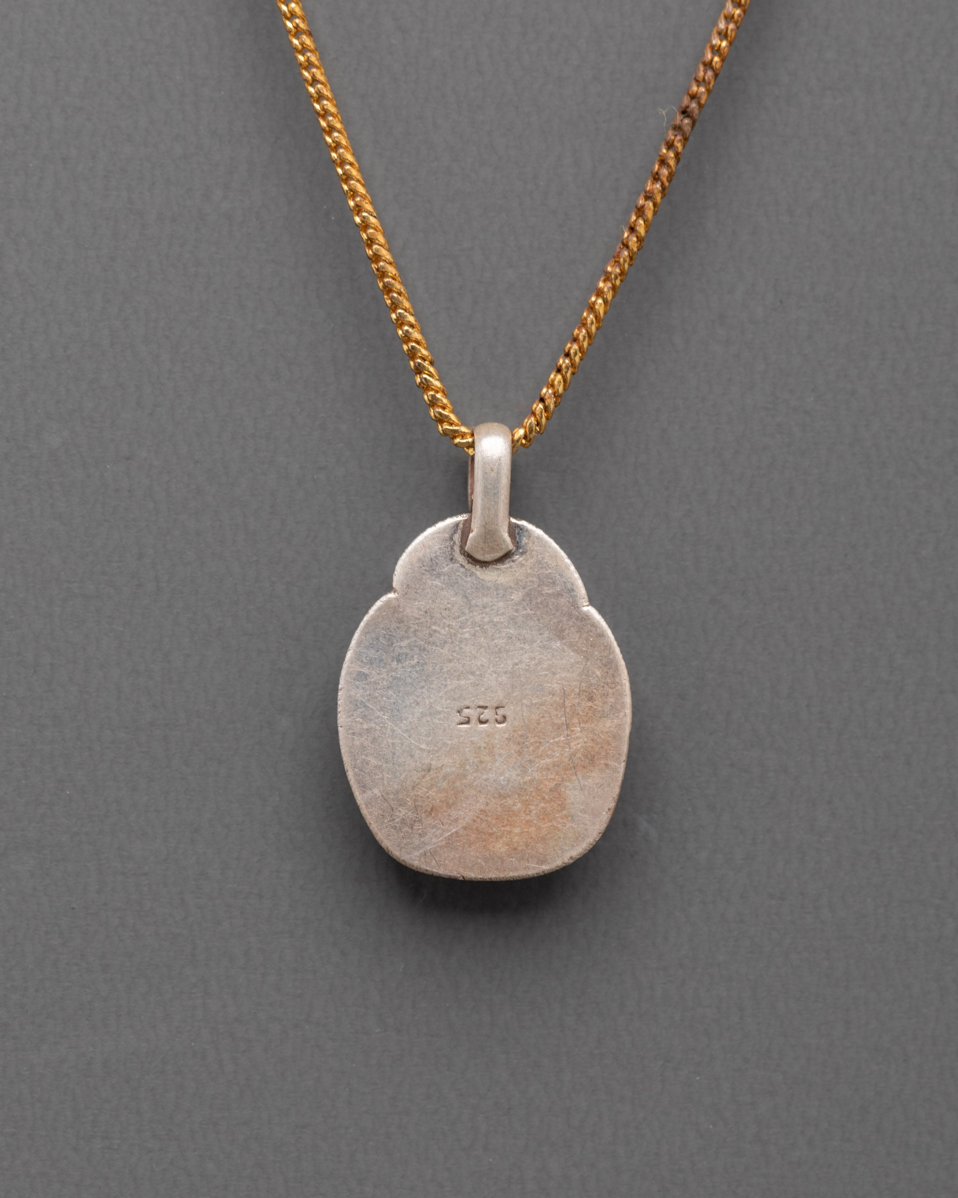 Handcrafted Sterling Silver Pendant | Sacred Buddhist Inspired Jewelry