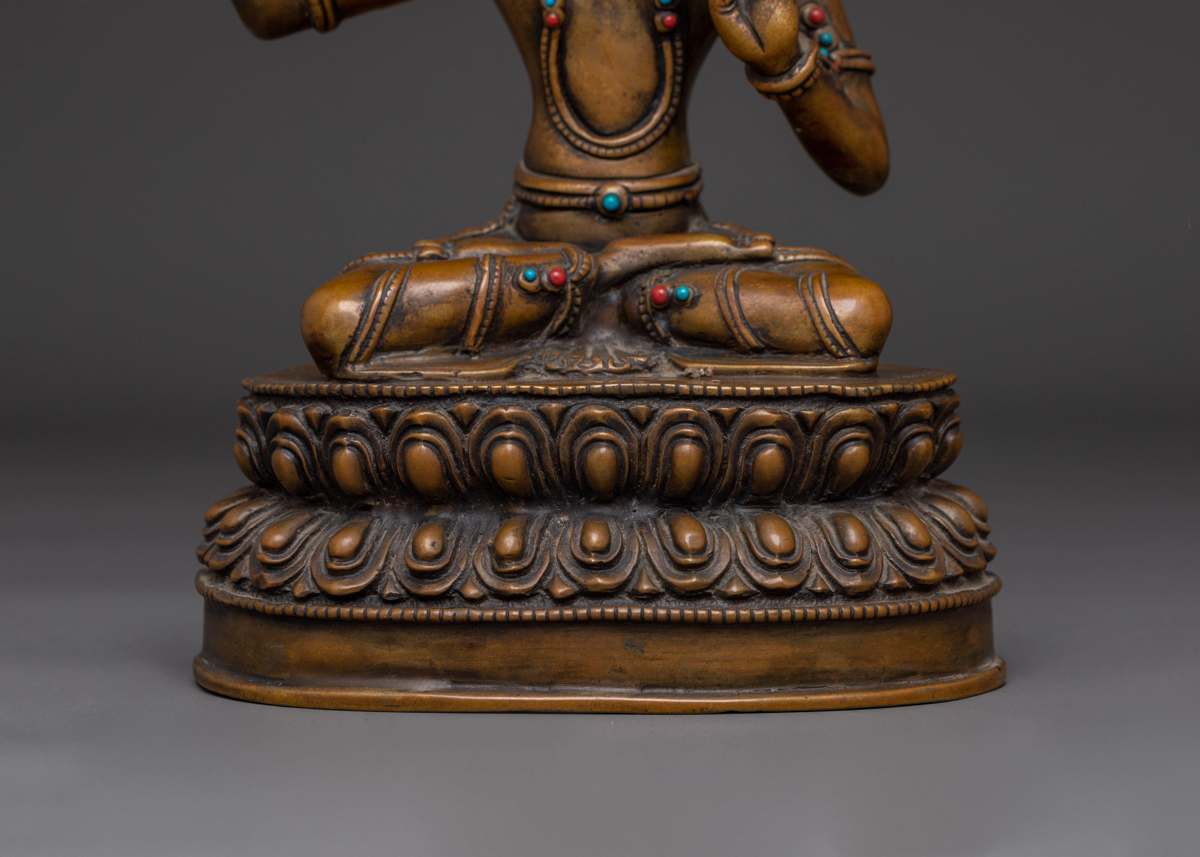 Wisdom Embodiment Manjushri | Divine Bodhisattva of Knowledge