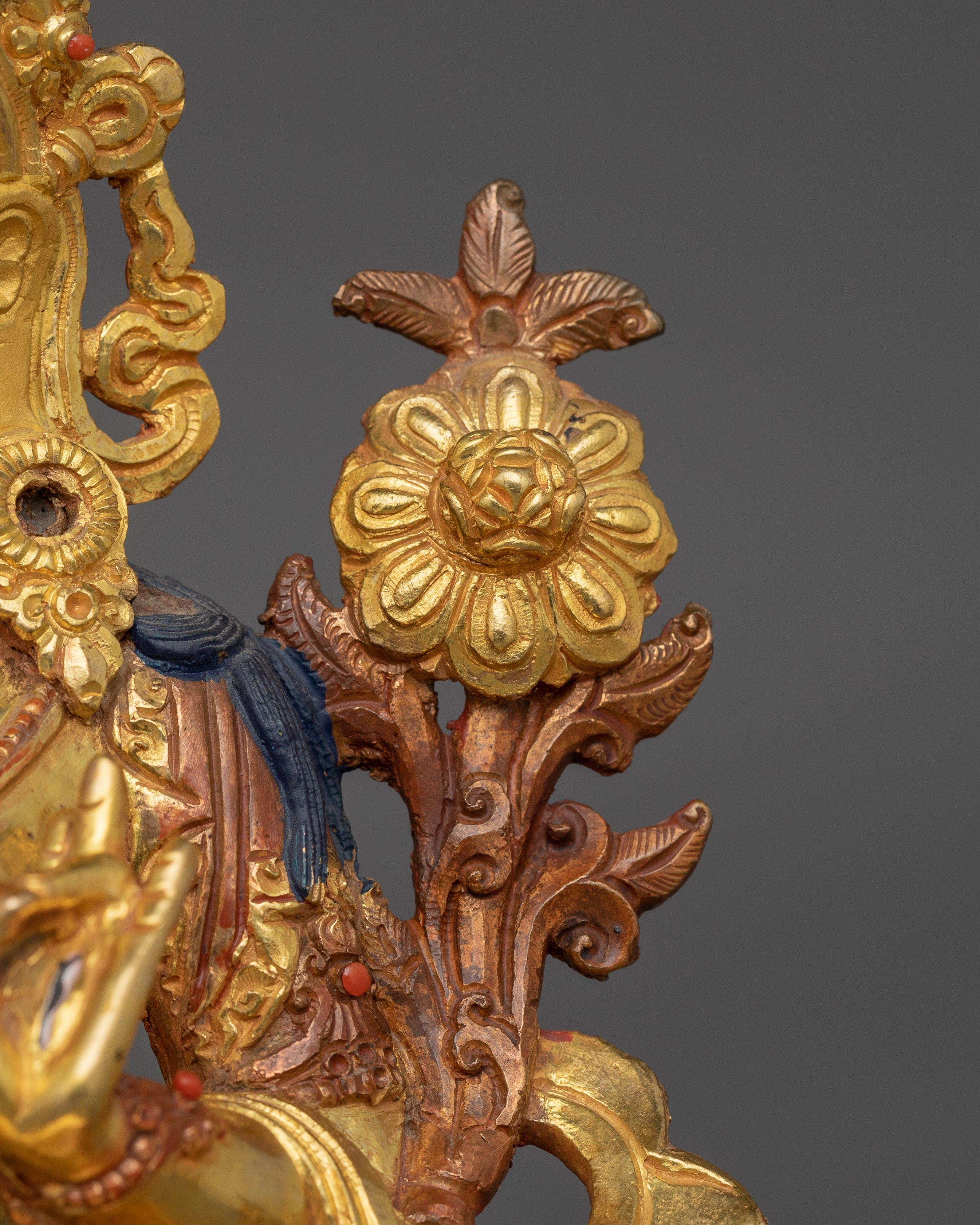 Handcrafted Himalayan Sculpture of White Tara | Goddess of Compassion