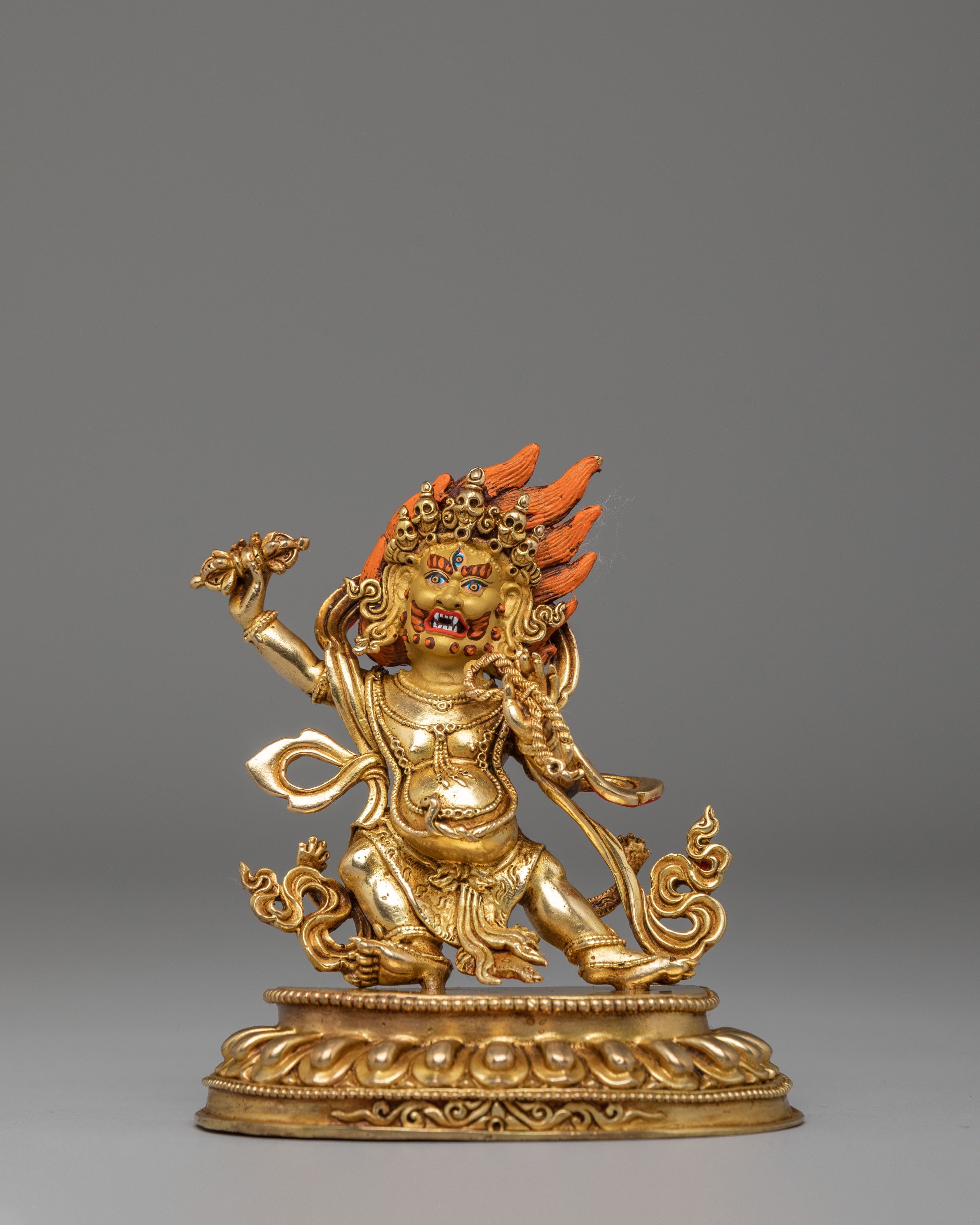 Machine Made Vajrapani Figurine | Buddhist Decor for Meditation Space