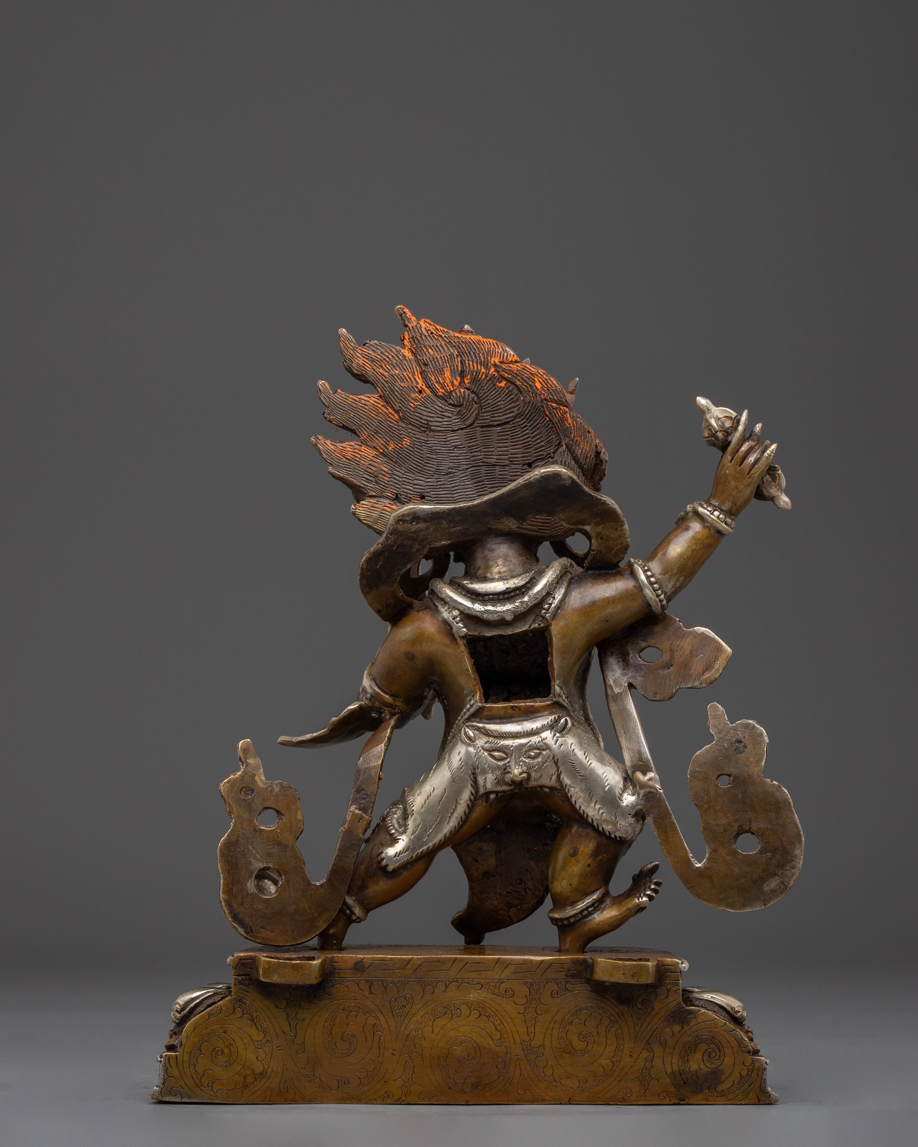 Handcrafted Vajrapani Copper Statue | Perfect for Spiritual Practice