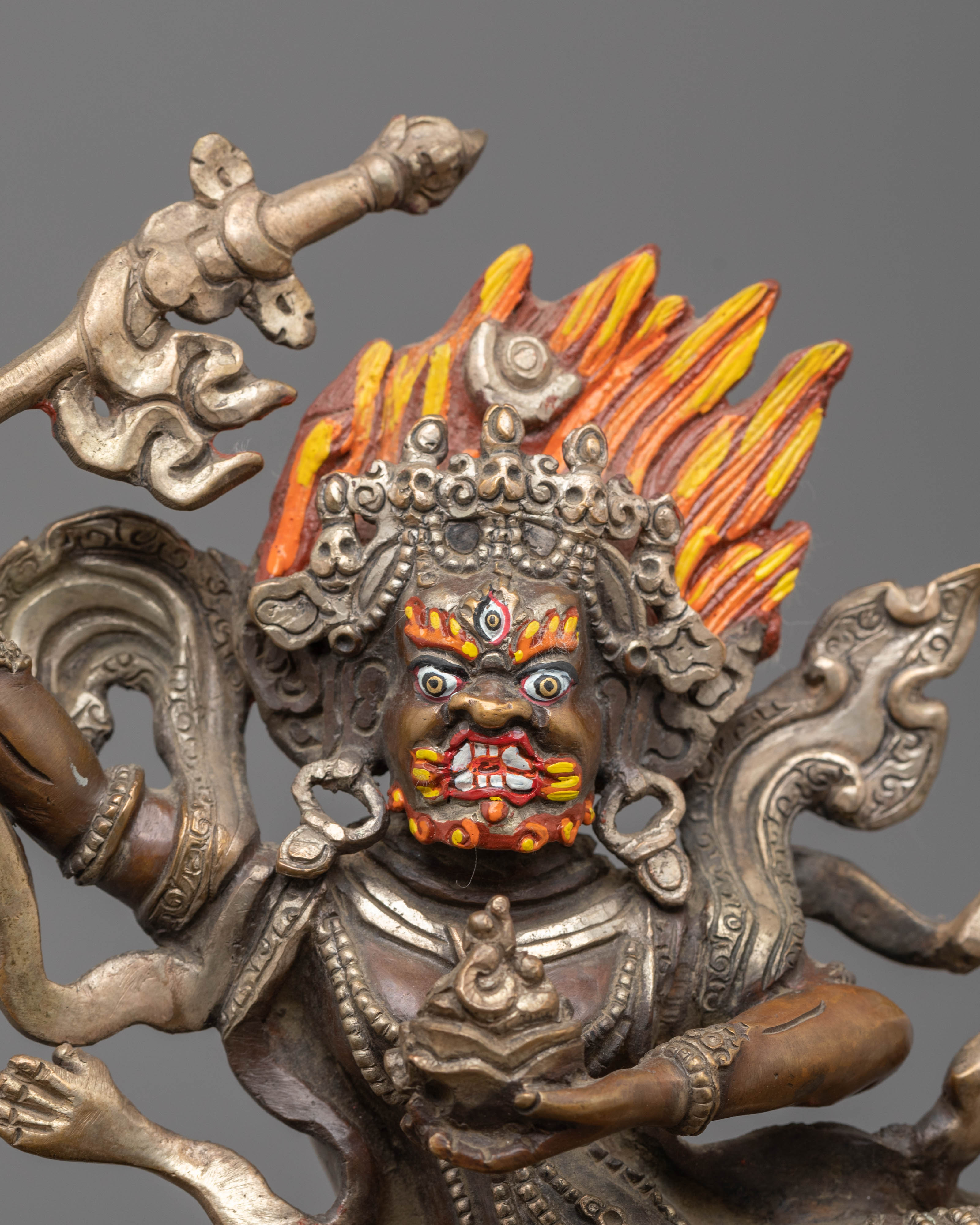 Palden Lhamo Empowerment Sculpture | Himalayan Buddhist Art