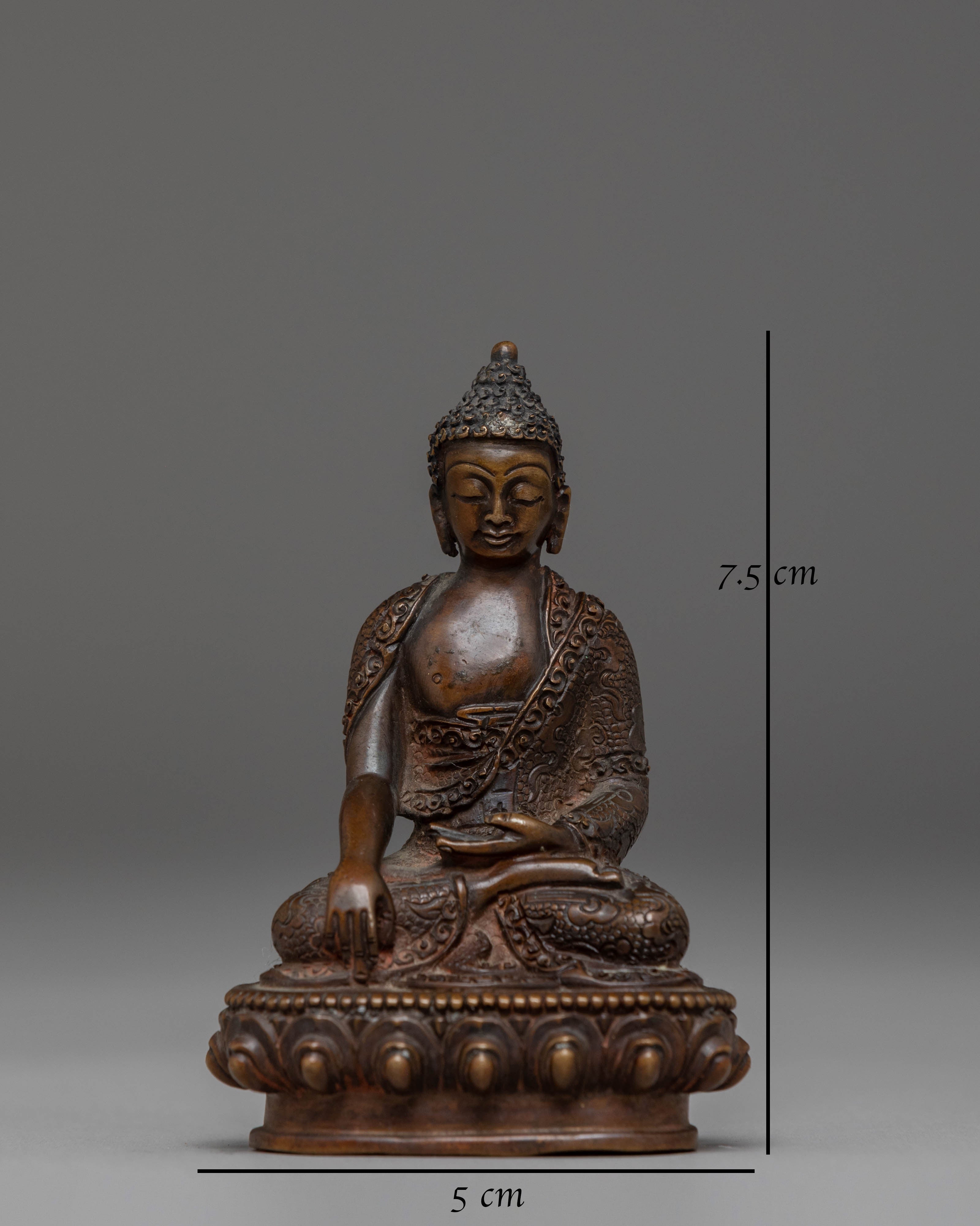 Handmade Buddha Shakyamuni Statue for Decor | Buddhist Sacred Art