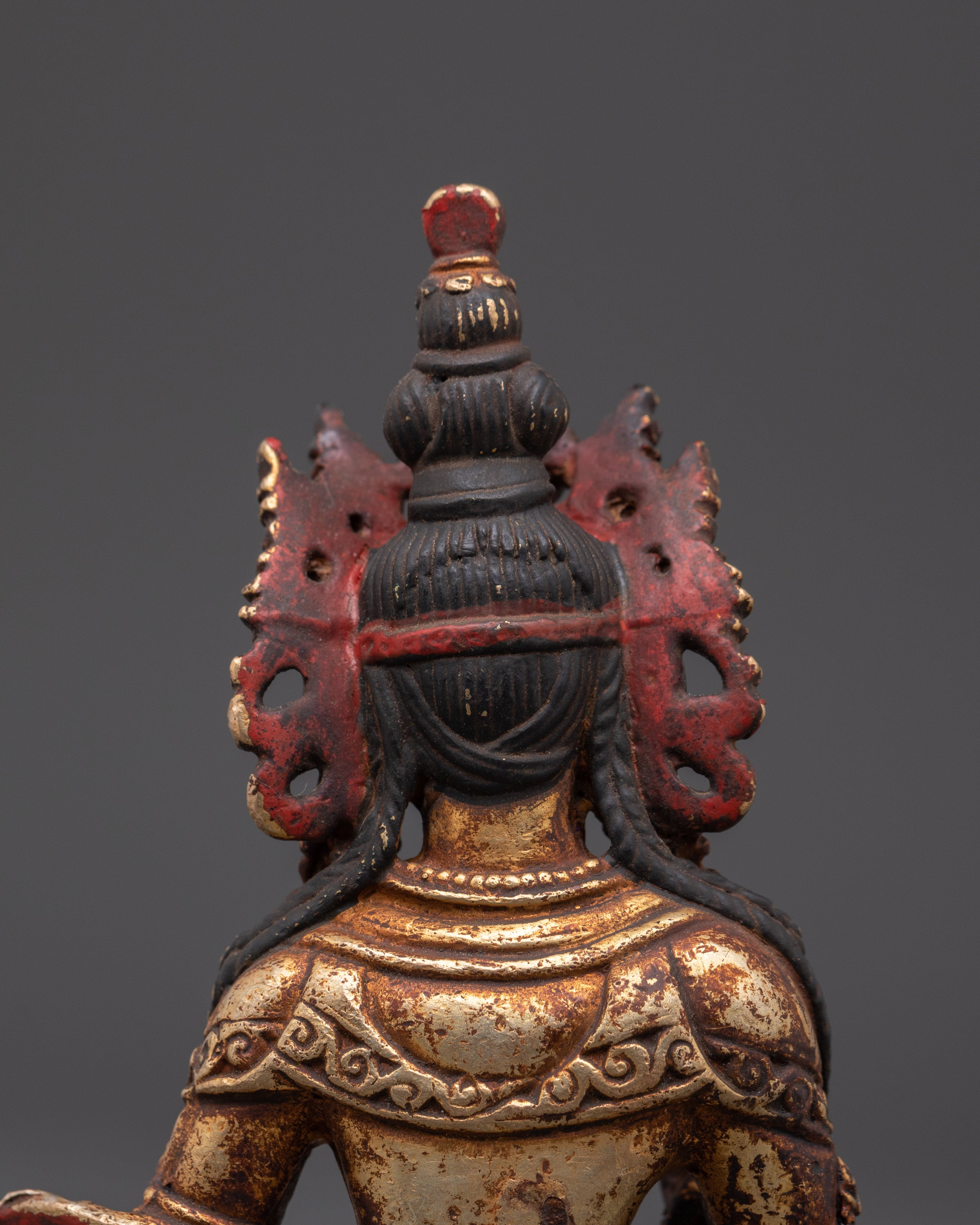 Seated Vajrasattva Statue | Tibetan Buddhist Meditation Sculpture
