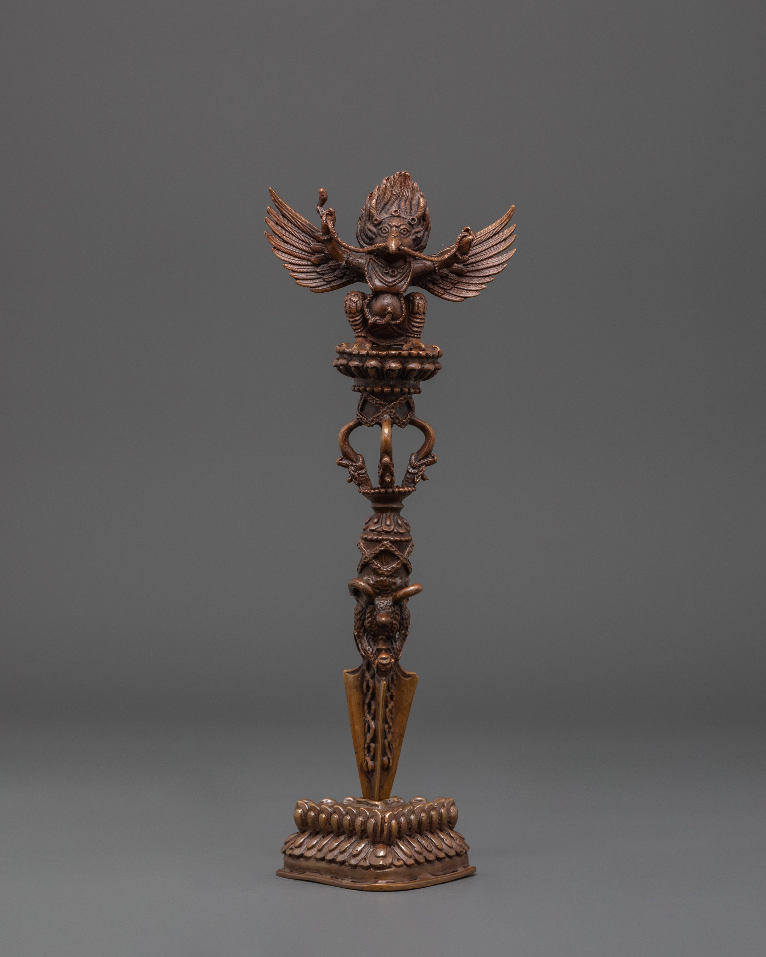 Handcrafted Tibetan ritual phurba