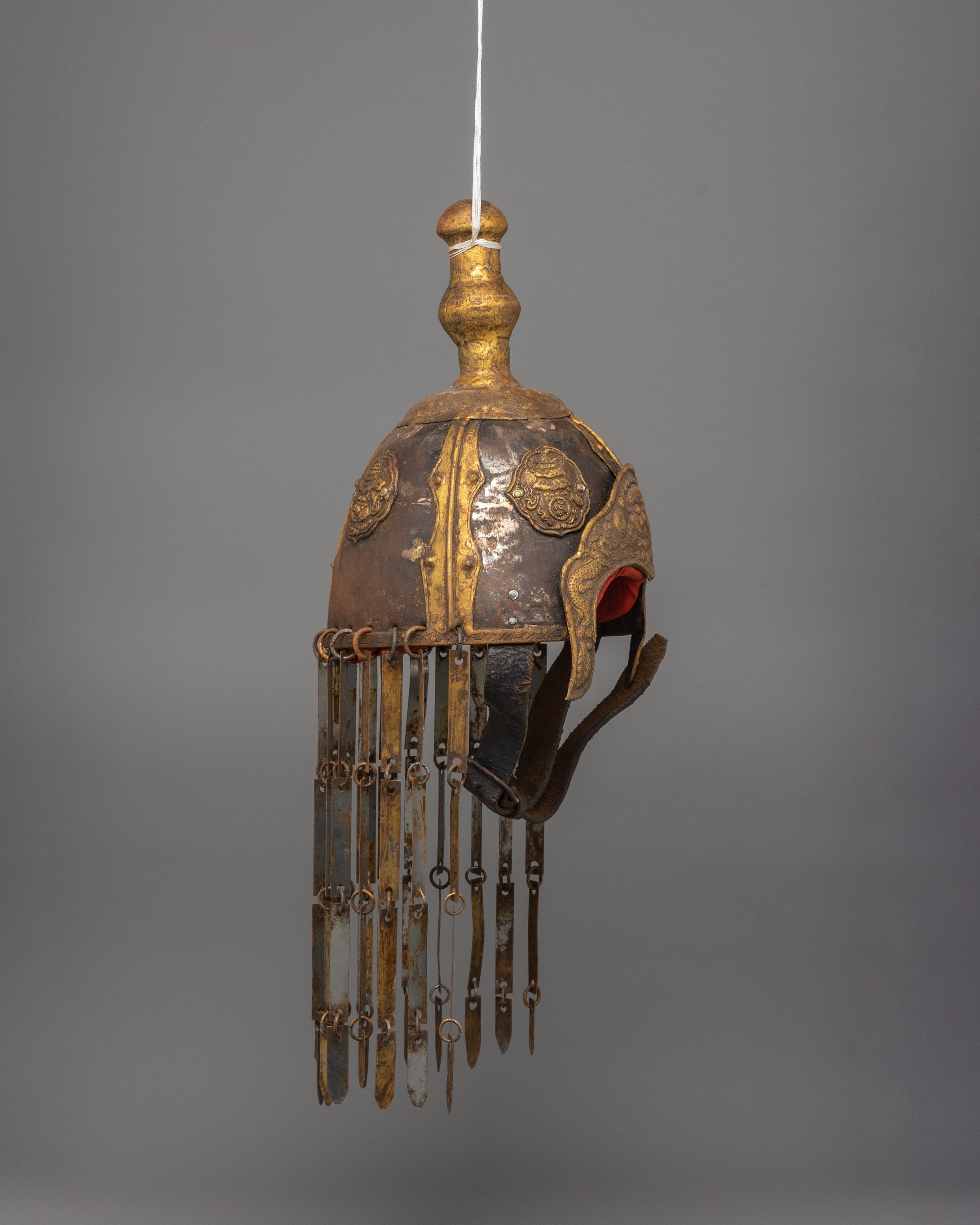 Handcrafted Spiritual Ceremonial Crown | Tibetan Buddhist Ritual Headpiece