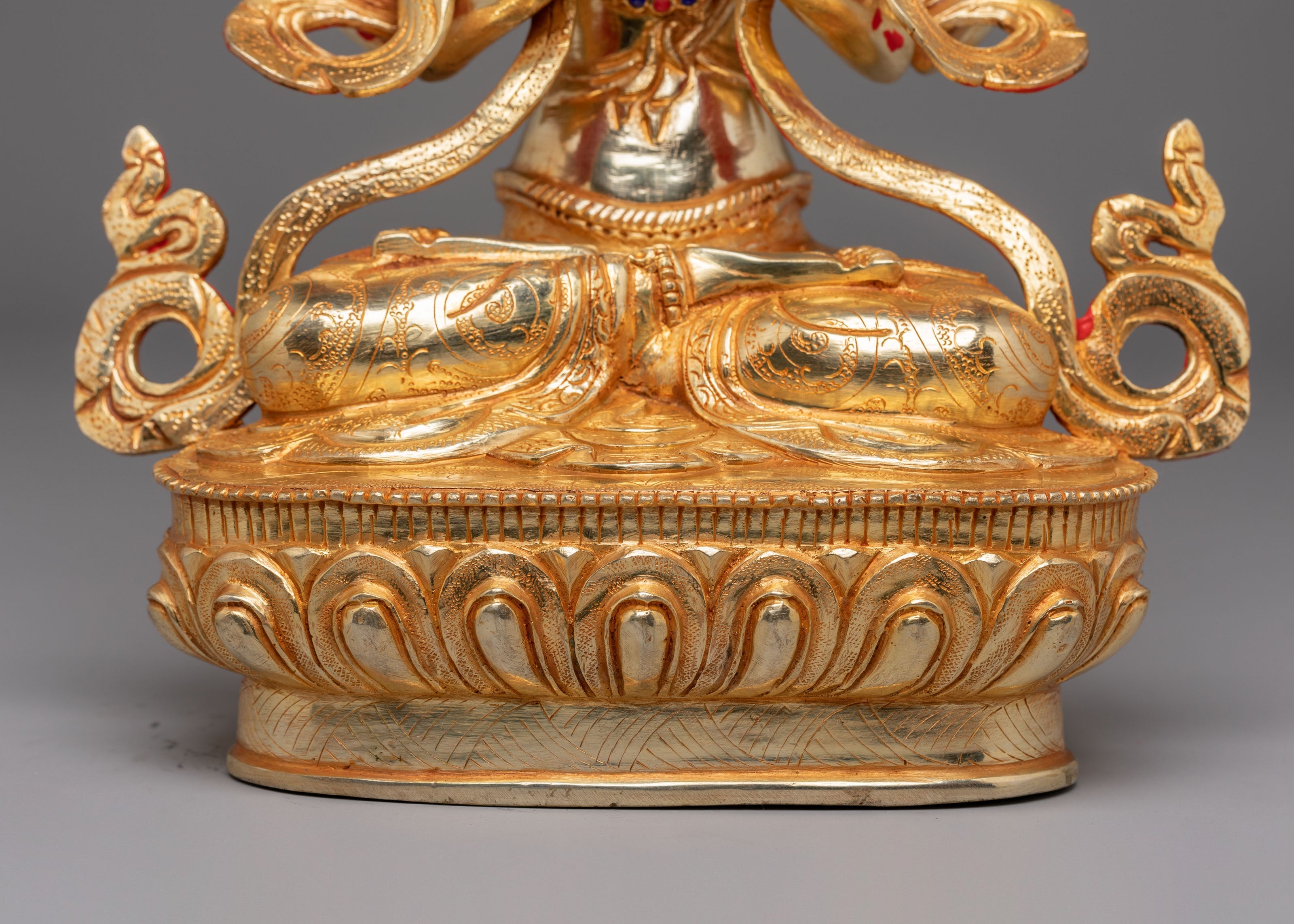 Vajrayana Chenrezig Deity Statue | Tibetan Buddhist Avalokiteshvara Sculpture