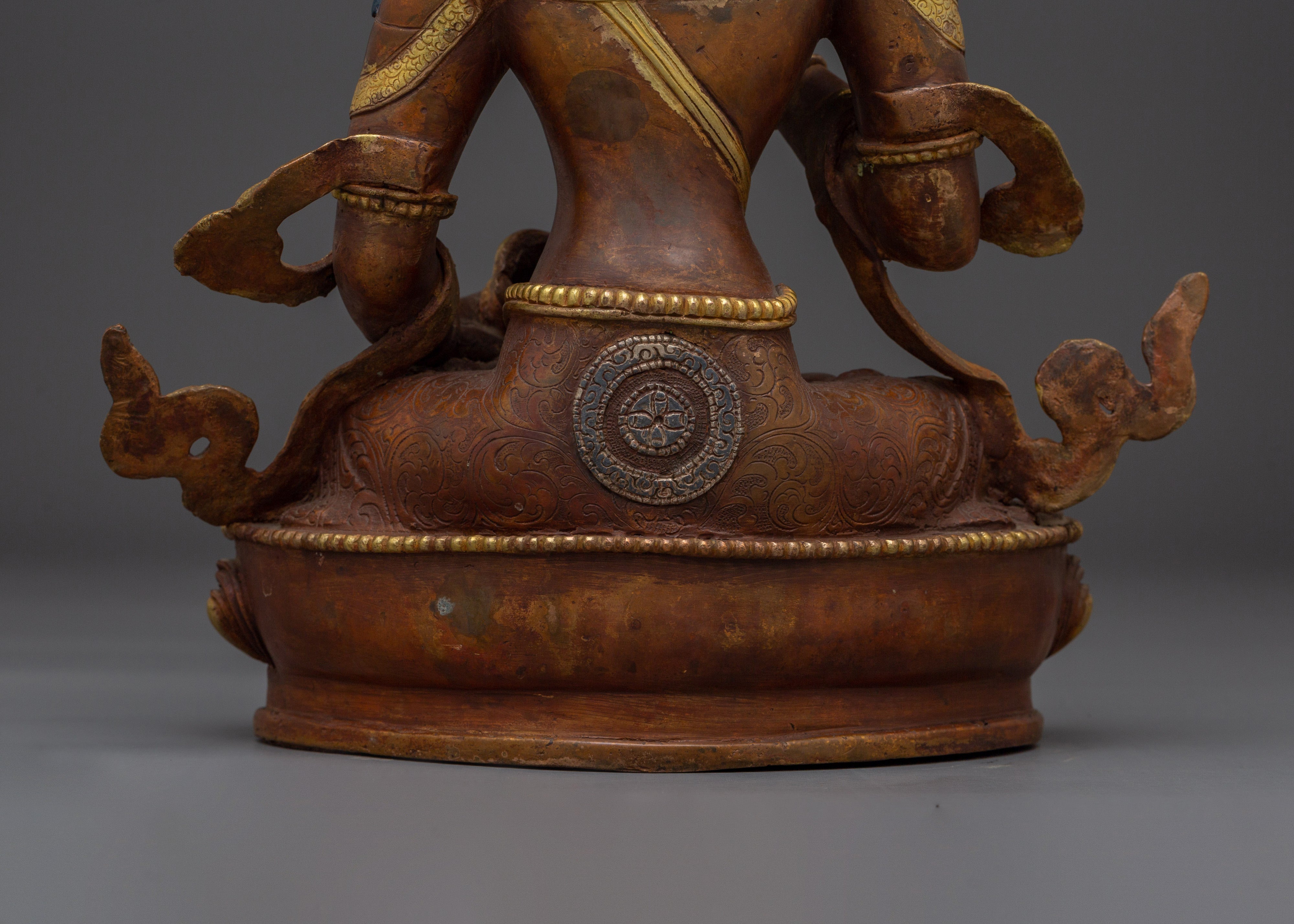 Golden Guru Vajrasattva Sacred Deity | Guardian of Enlightenment