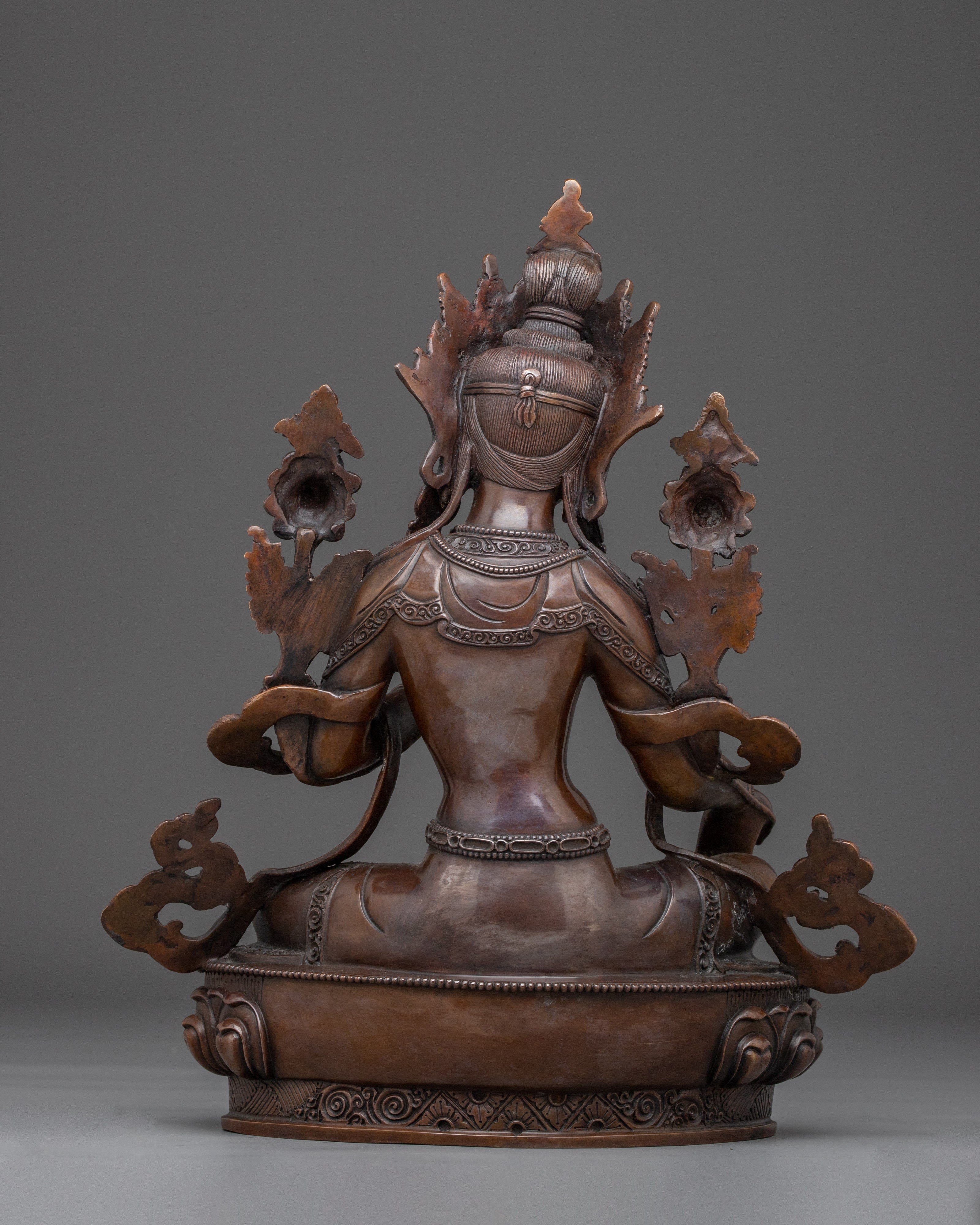 Tibetan Green Tara Artwork | Female Buddha