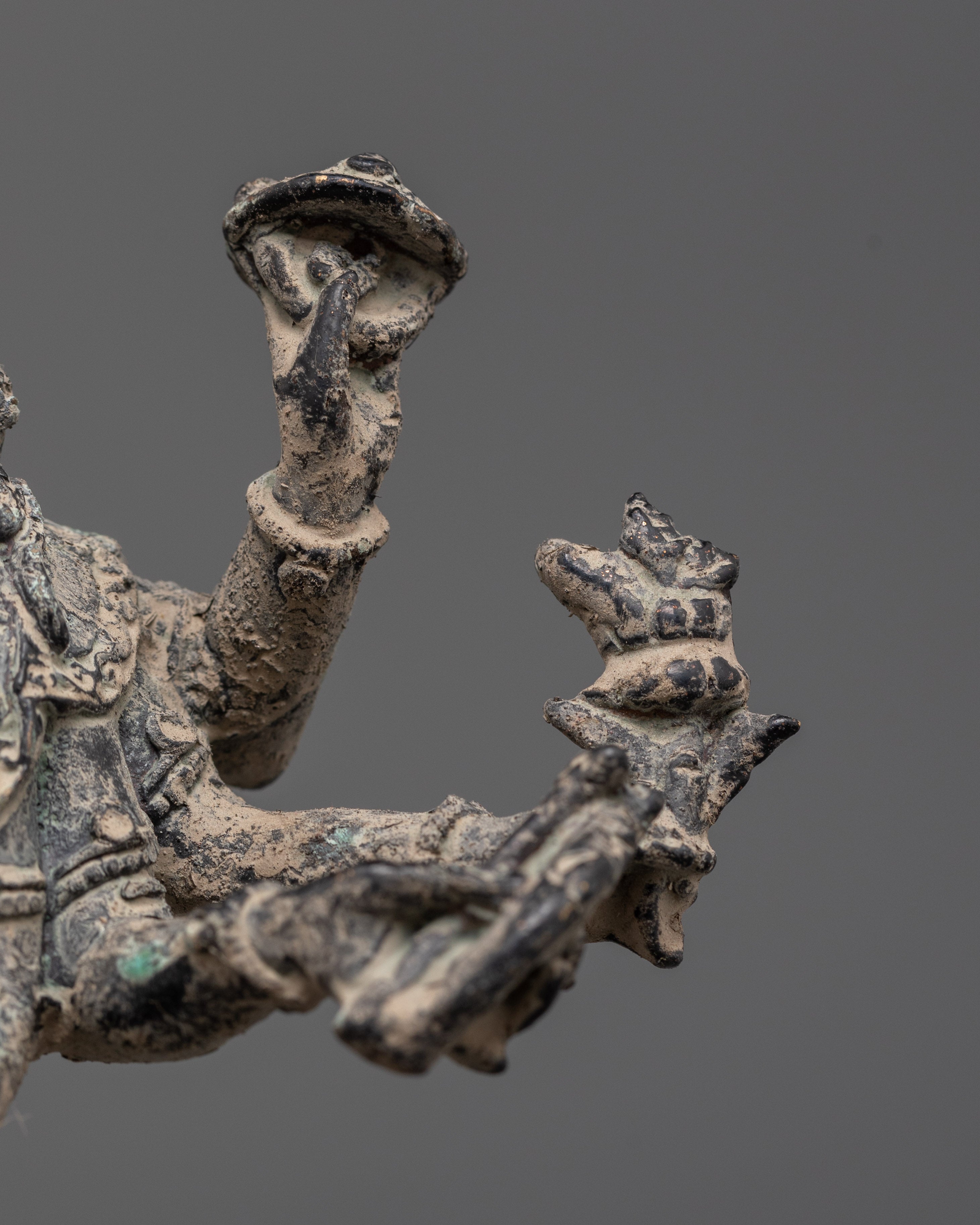 Handmade Brass Durga Statue for Protection and Strength