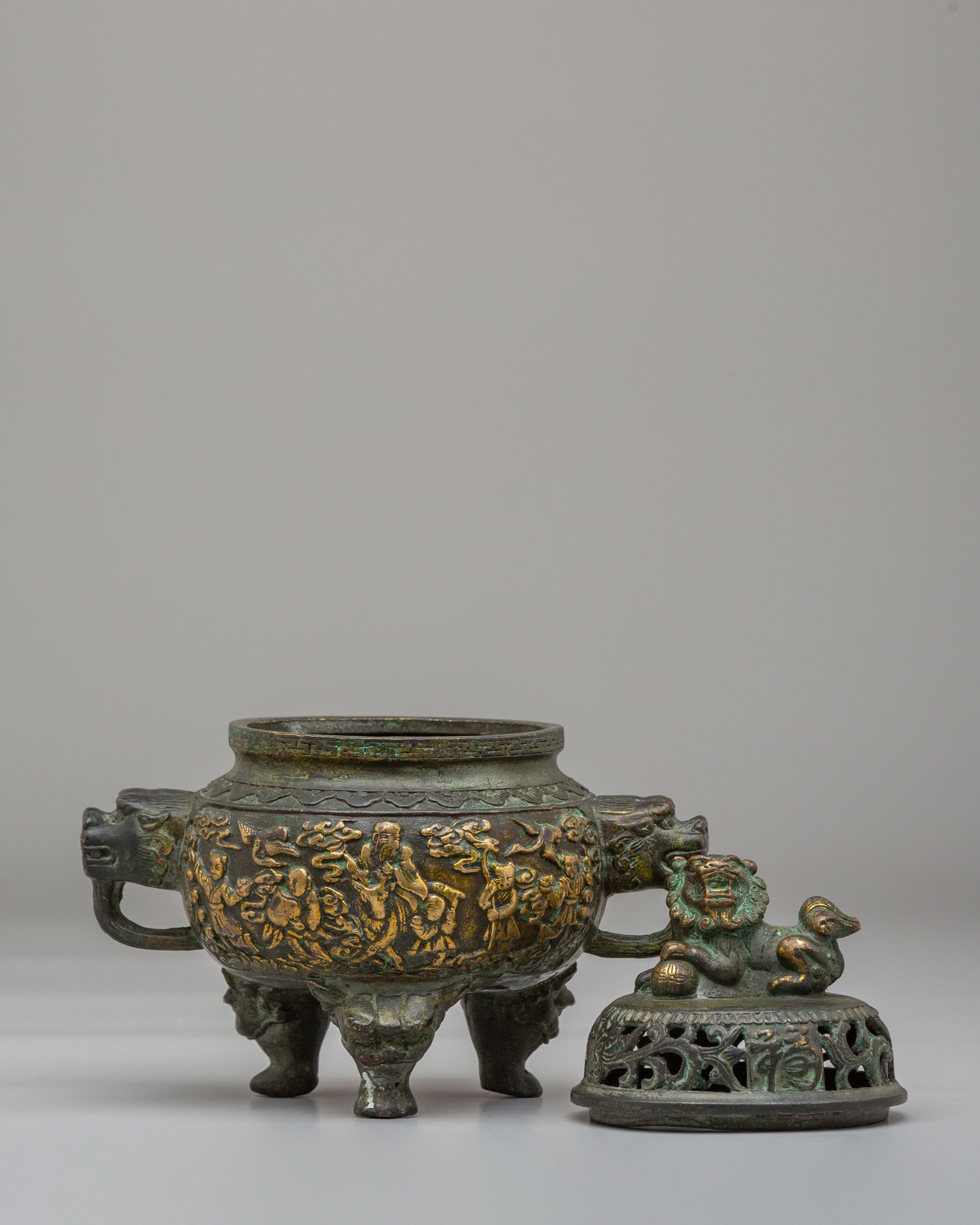 Spiritual Incense Burner for Altar Use | Handcrafted Incense Holder