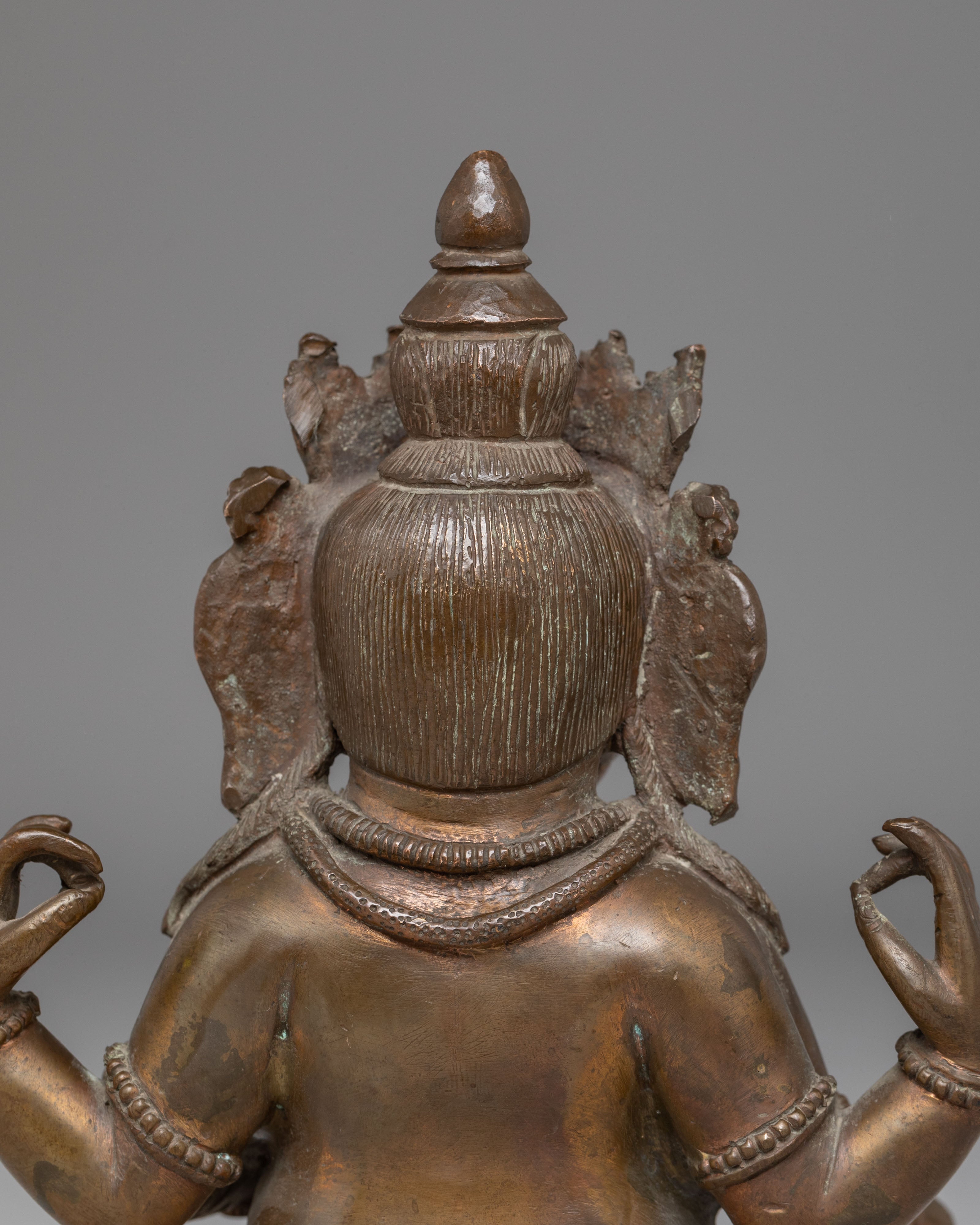 Copper Statue of Ganesh | The Remover of Obstacles