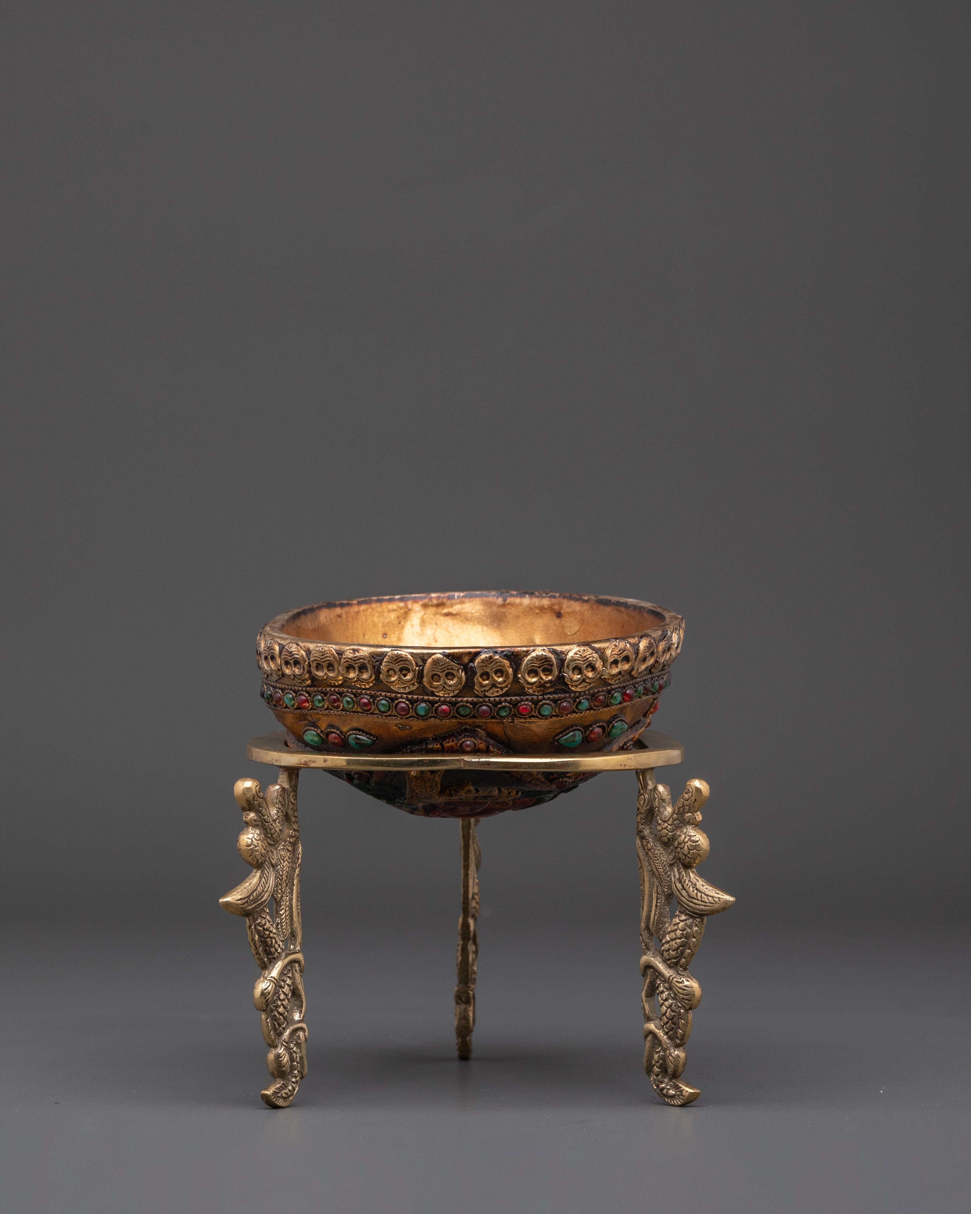 Ritual Kapala Cup |  Buddhist ceremonial vessel