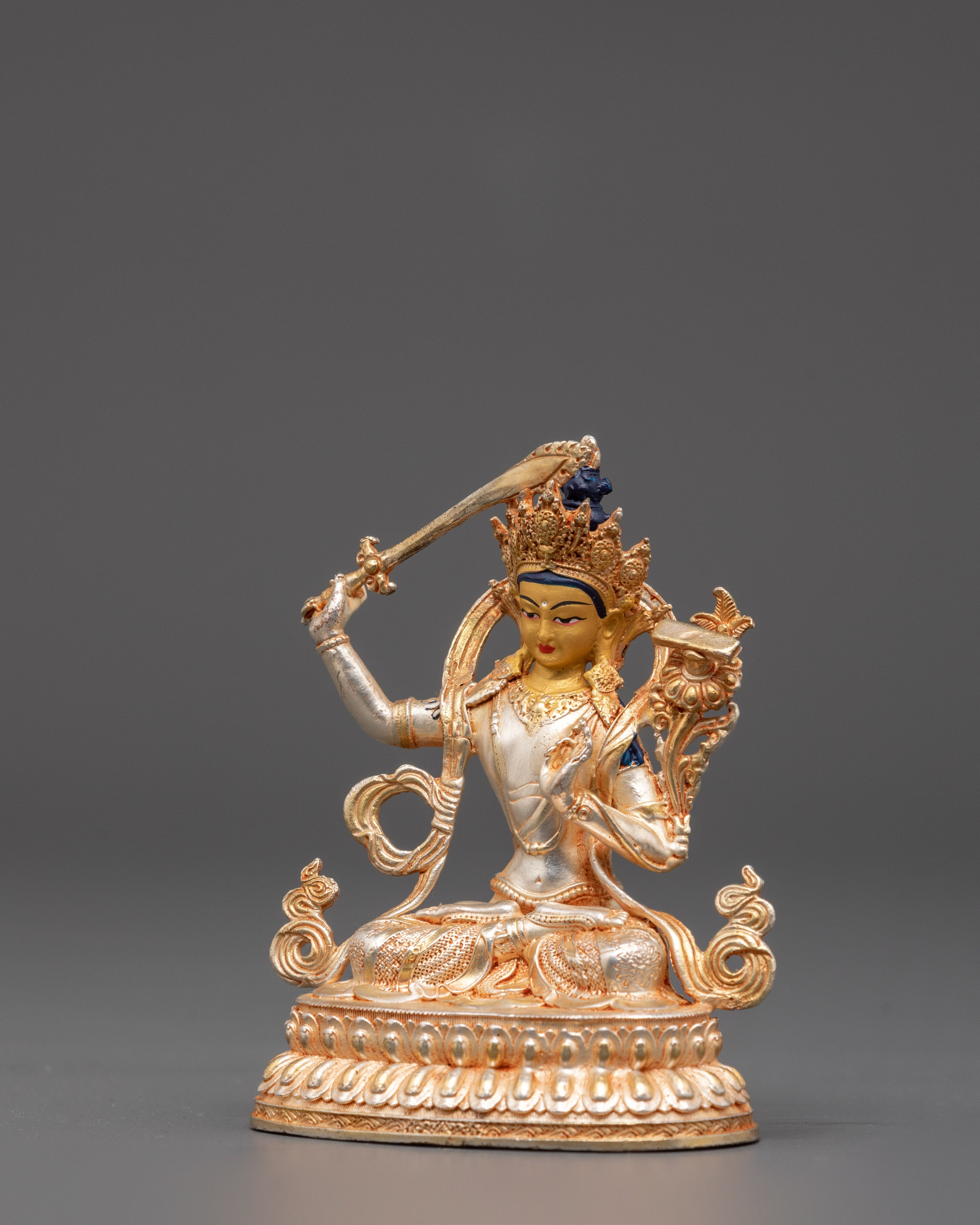 Tibetan Sculpture of Manjushri | Himalayan Buddhist Art