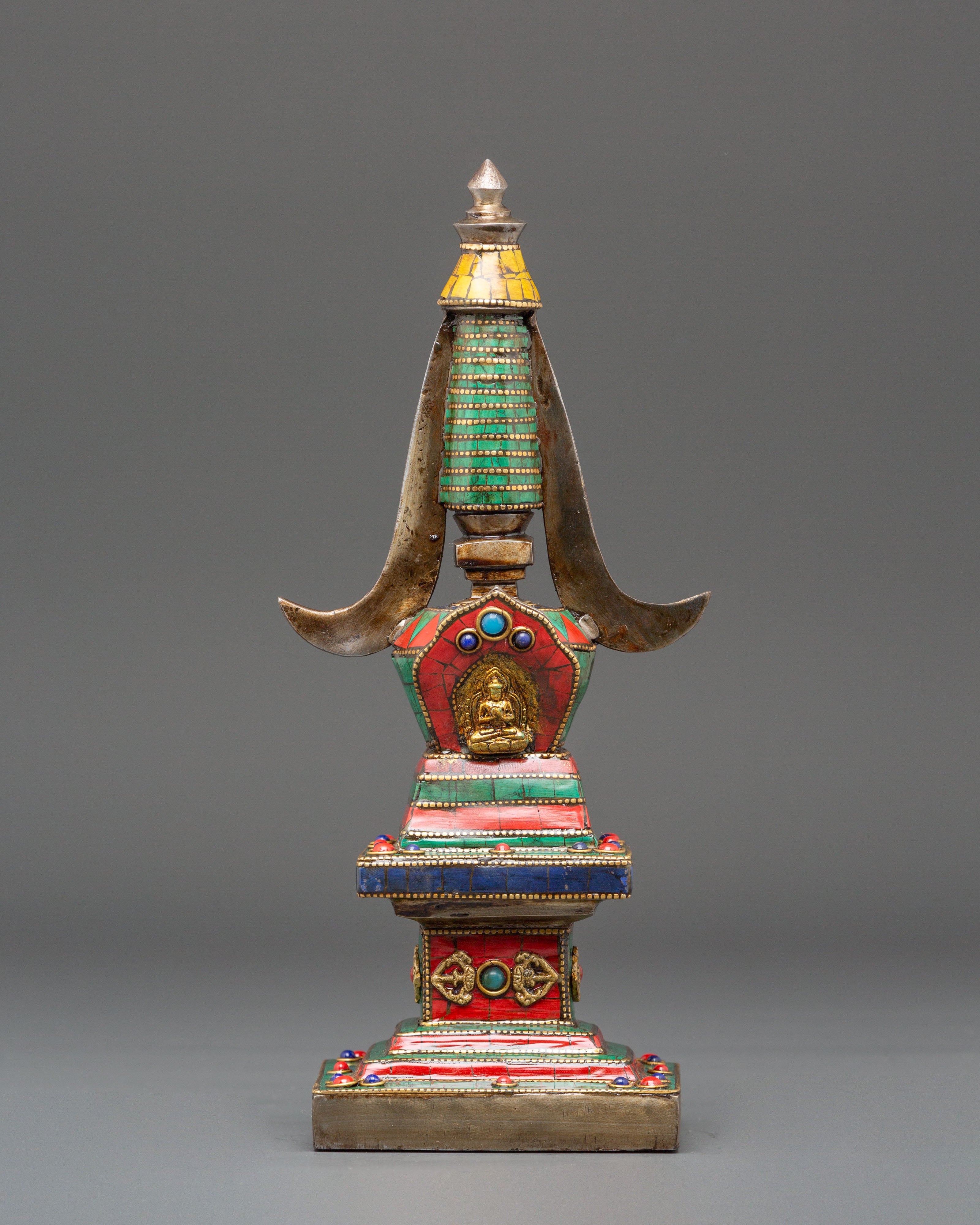 Sacred Himalayan Stupa | Buddhist Symbol of Enlightenment