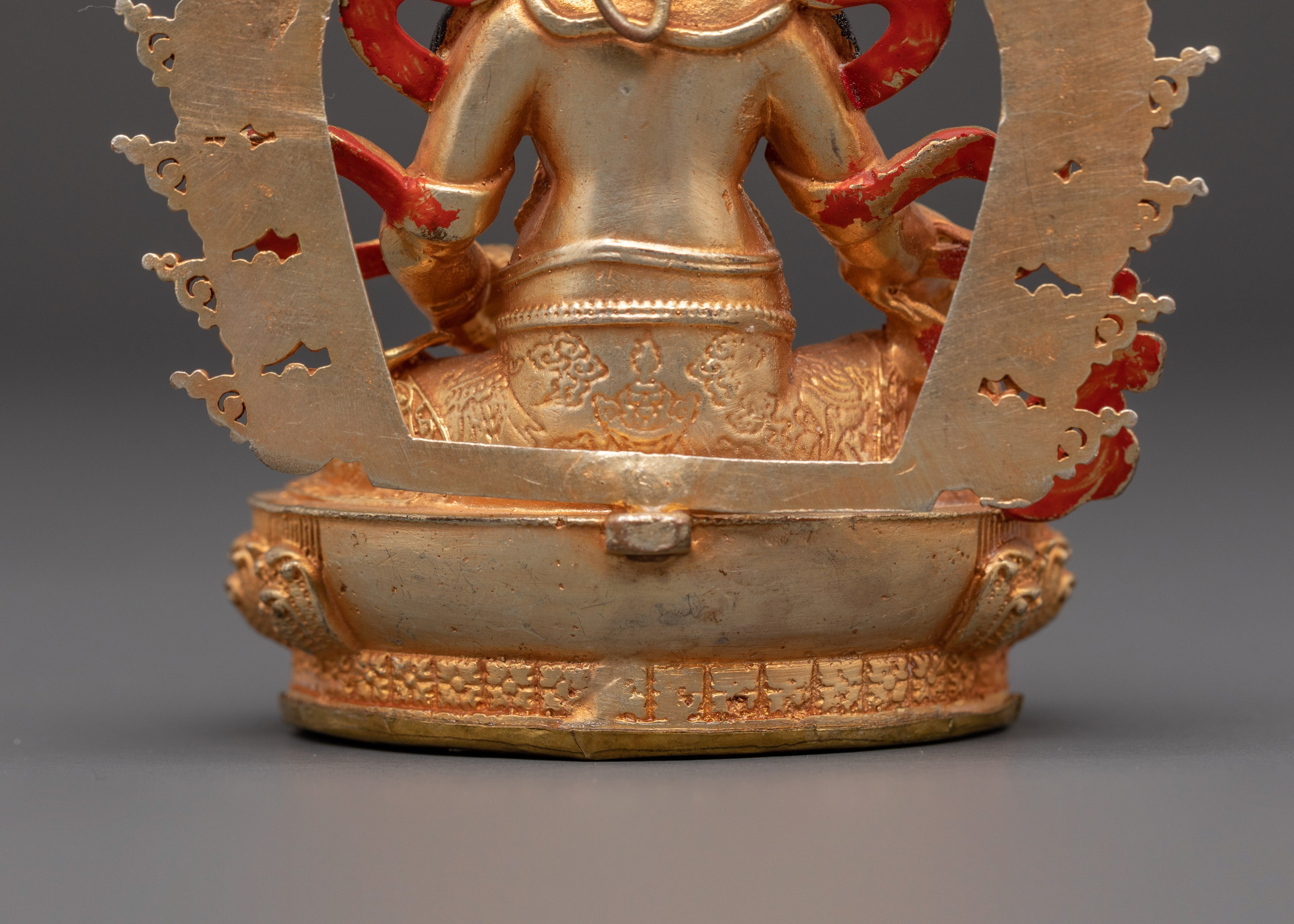 The Symbol of Abundance Dzambhala | Tibetan Wealth Deity Statue