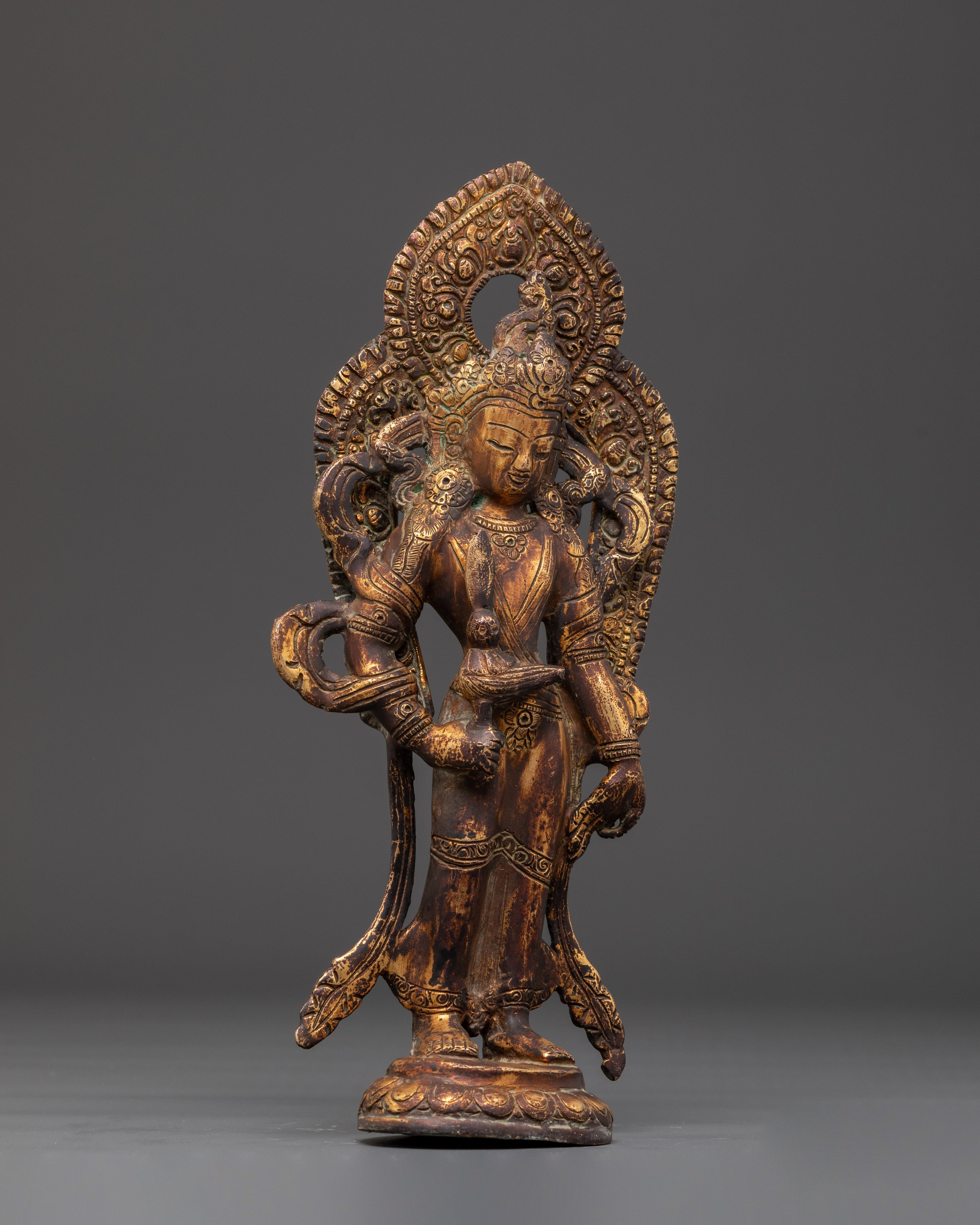 Statue of Standing Lokeshwor | Sacred Altar and Meditation Decor