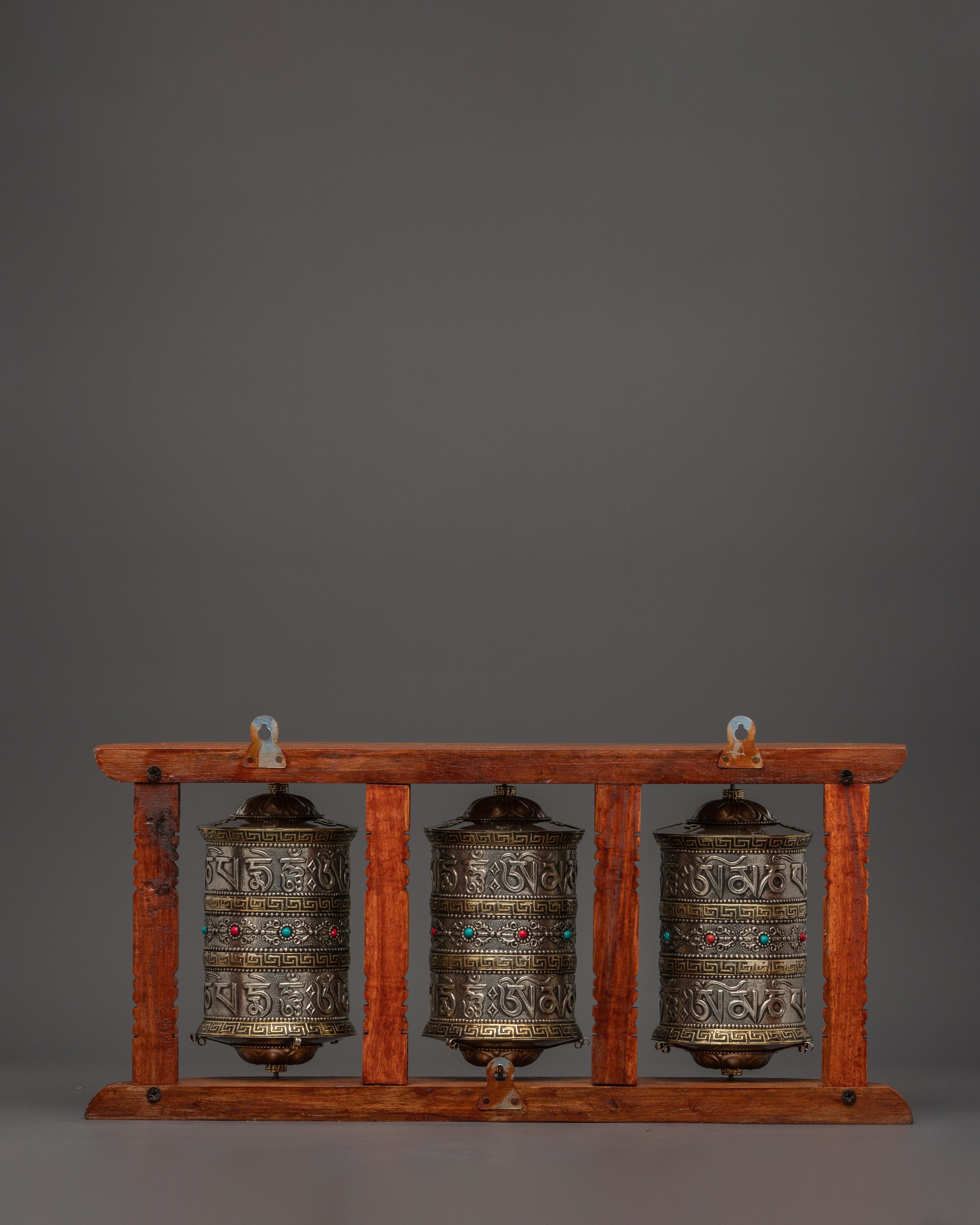 Handcrafted Sacred Copper Tibetan Prayer Wheel | Home Decor Gift