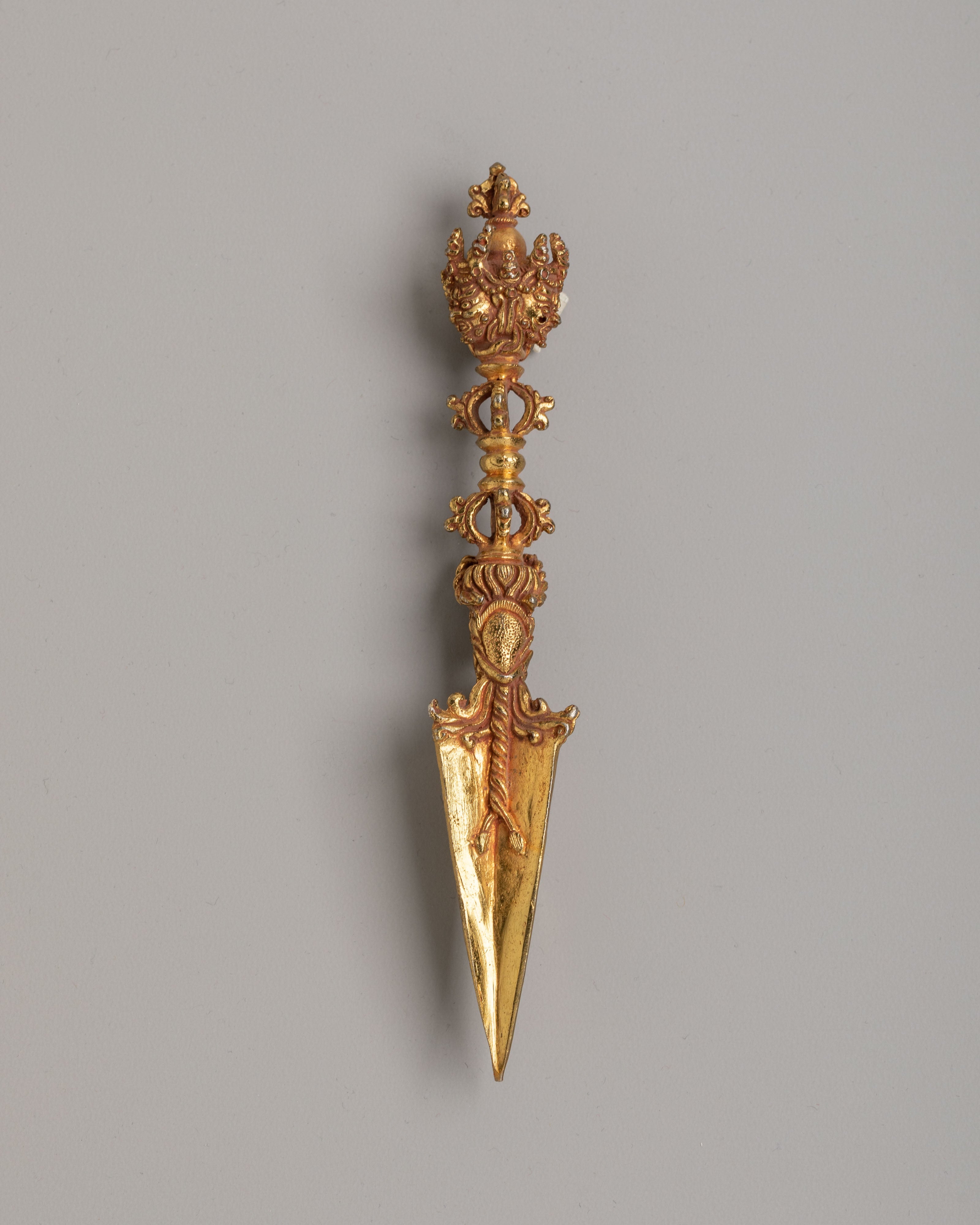 Tantric Buddhist Phurba | Ritual Dagger for Tantric Practice